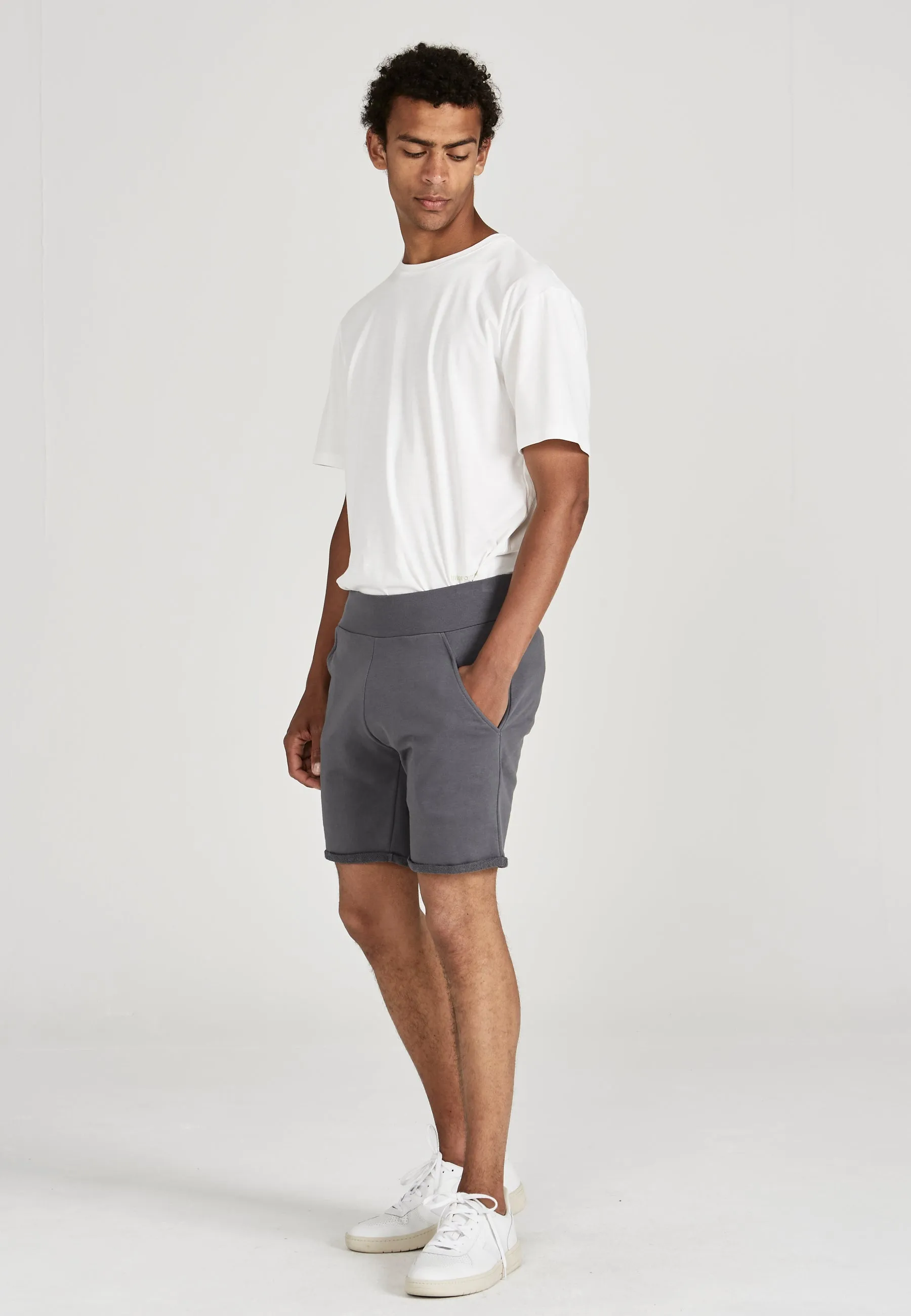 FLOPPY Organic Cotton Sweatshorts - Shadow Grey Givn Berlin