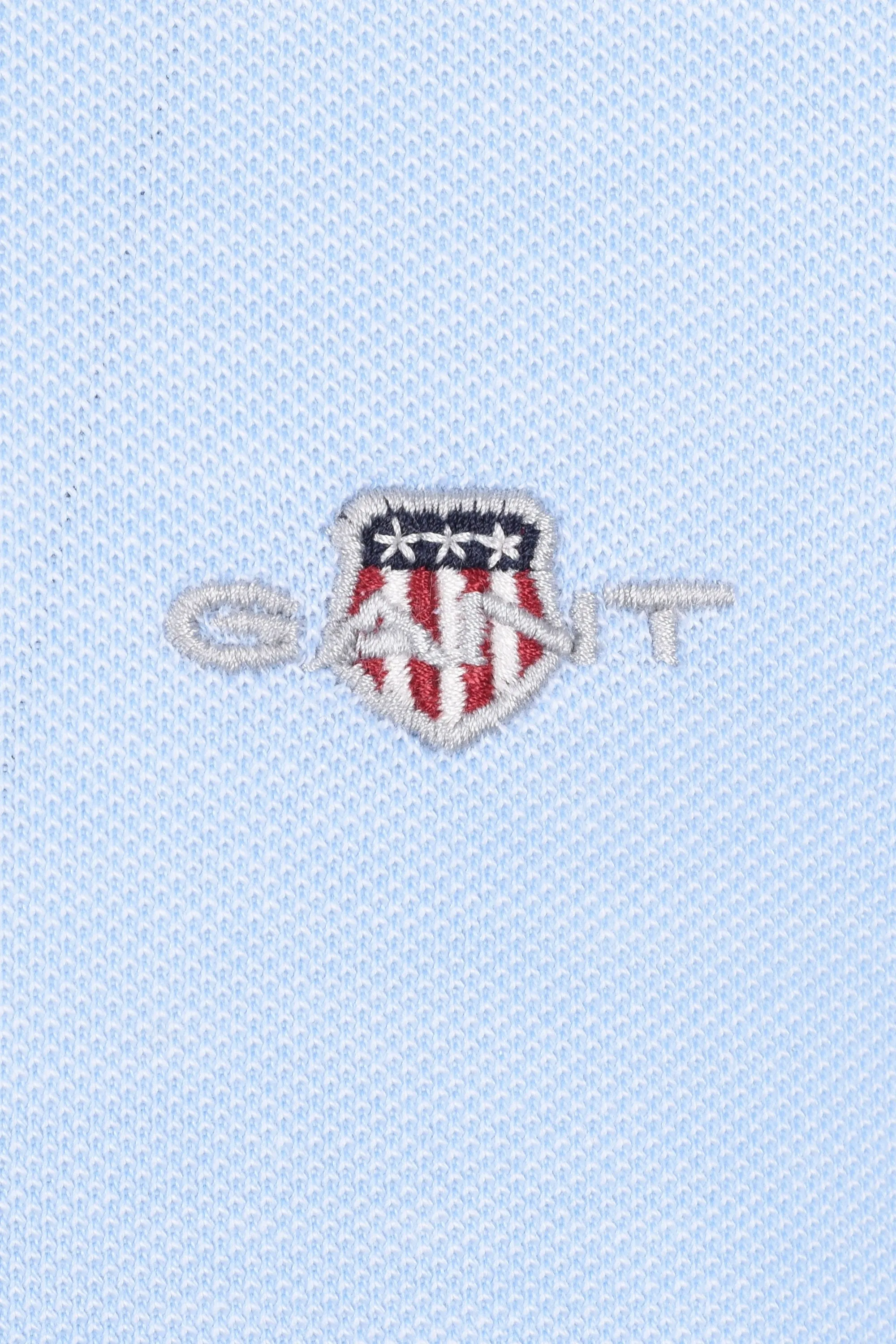 Gant Reg Jersey Pique Shirt Capri Blue