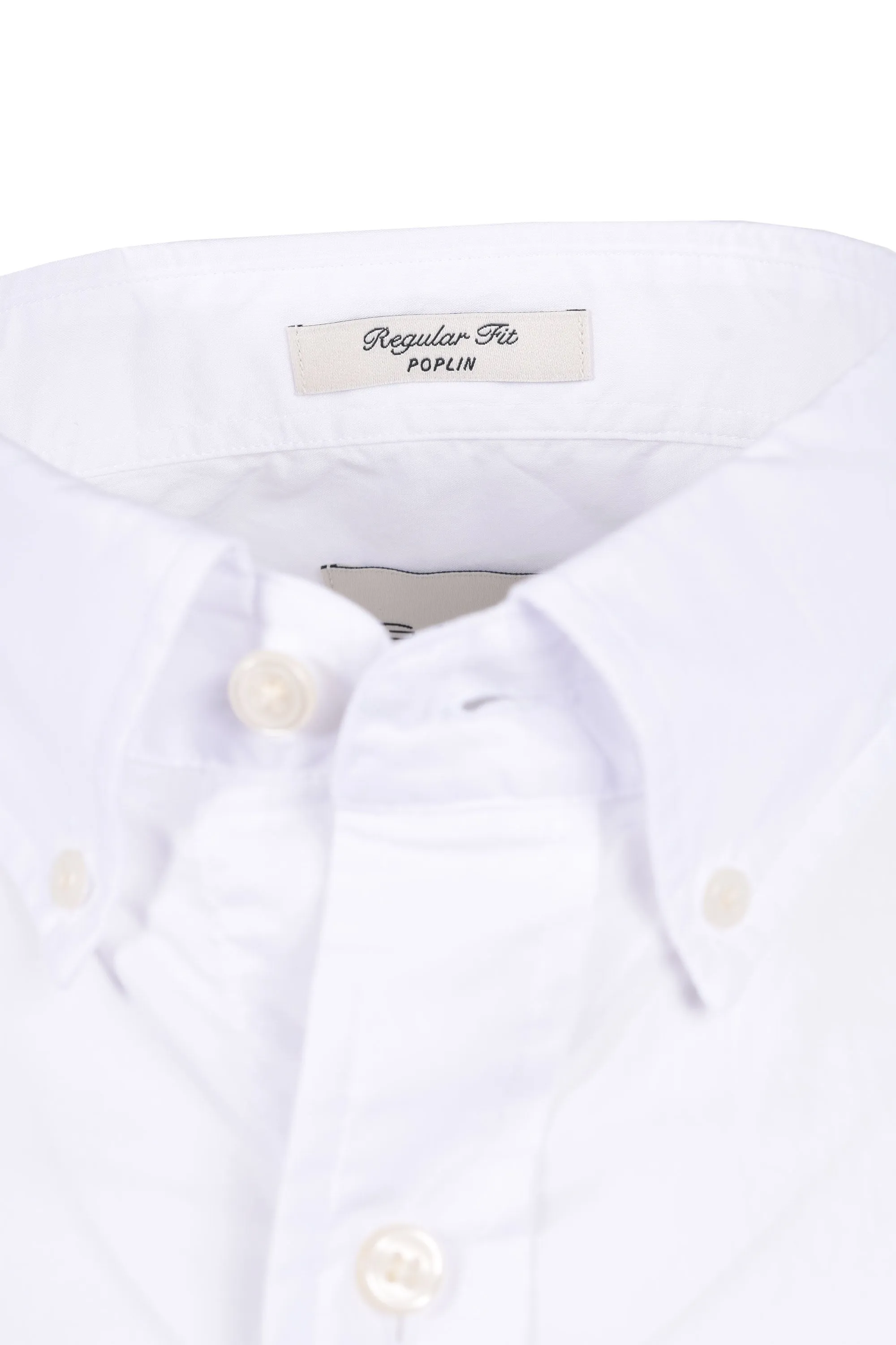 Gant Reg Poplin Shirt White