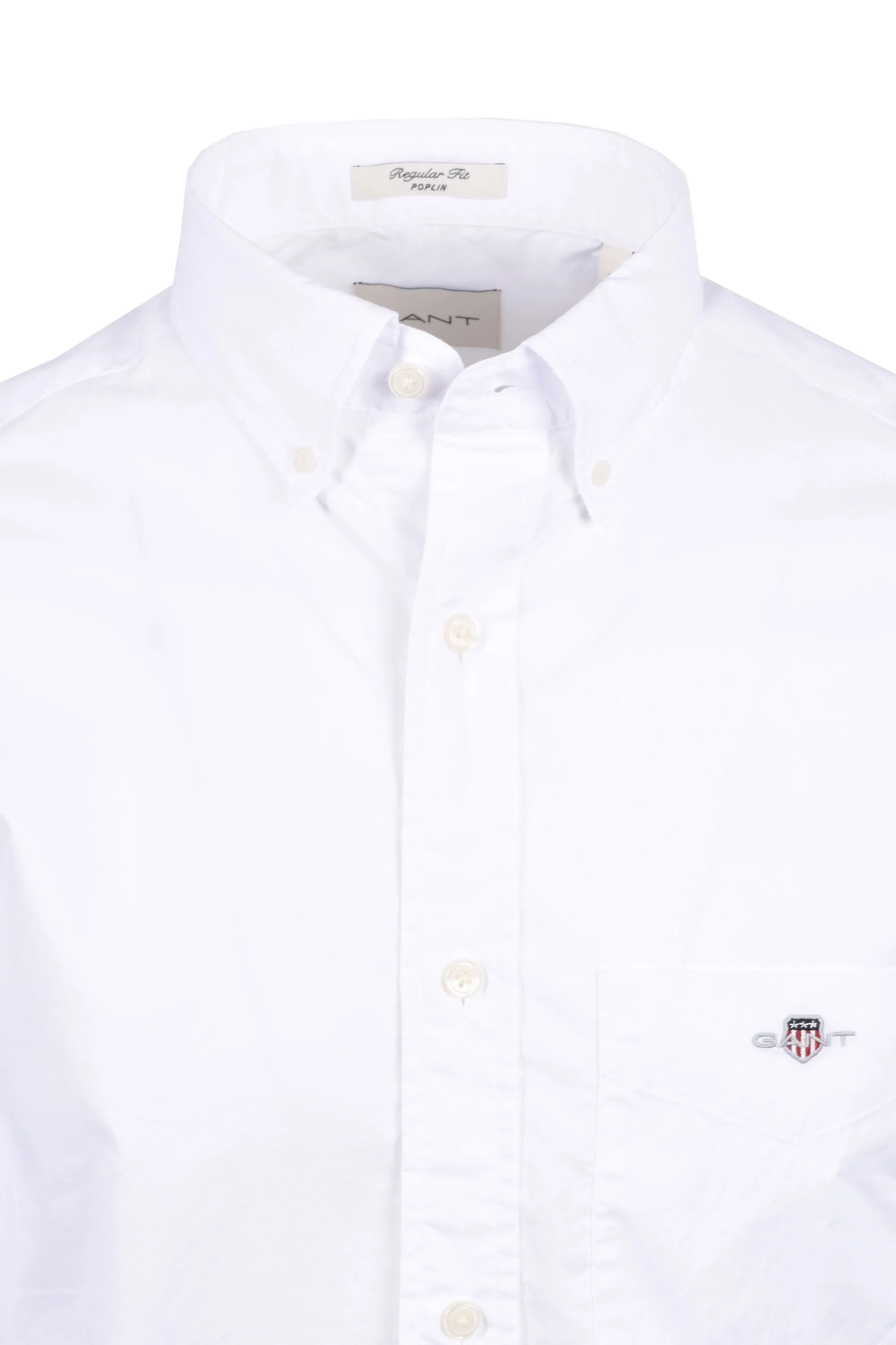 Gant Reg Poplin Shirt White