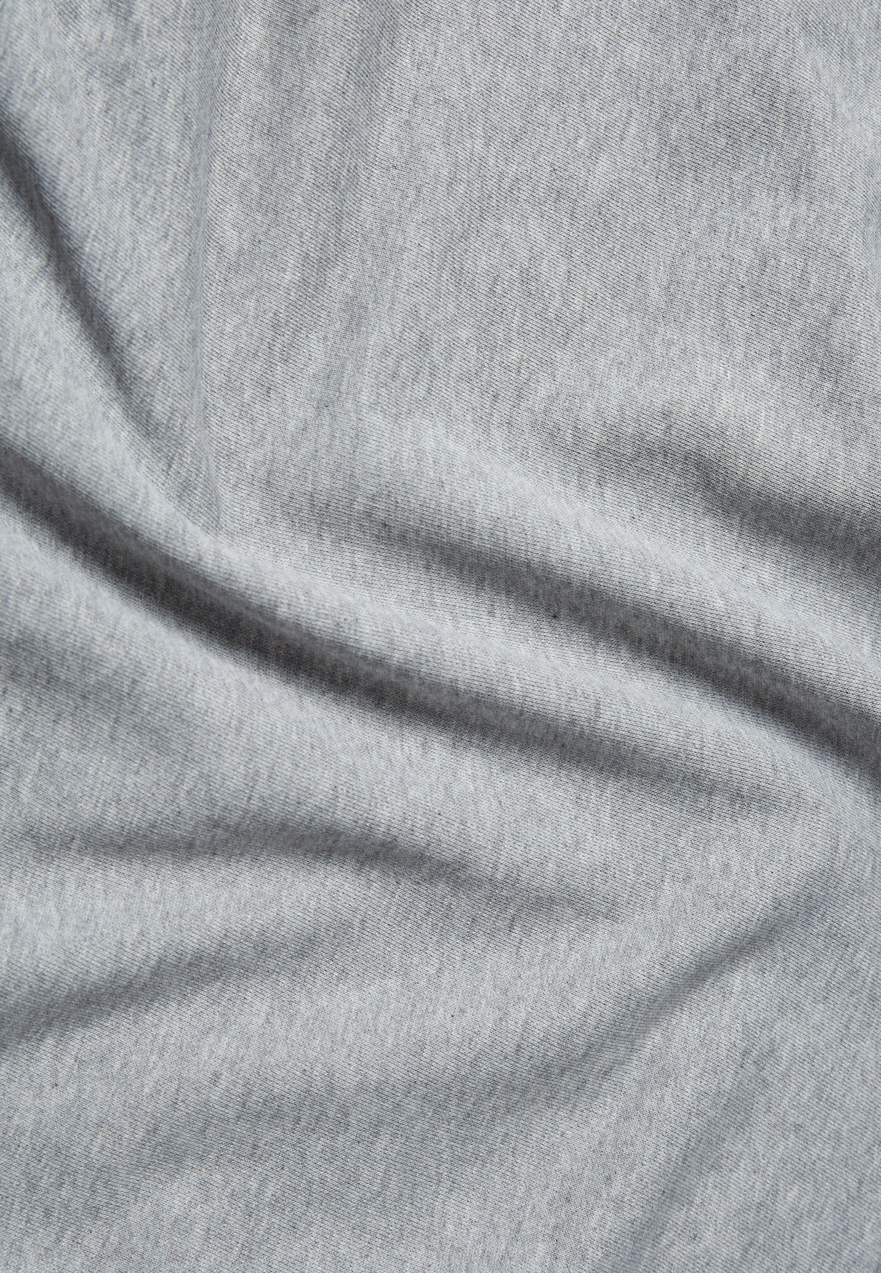 GBARIANA oversize sweater made of organic cotton with embroidery - Grey Melange Givn Berlin