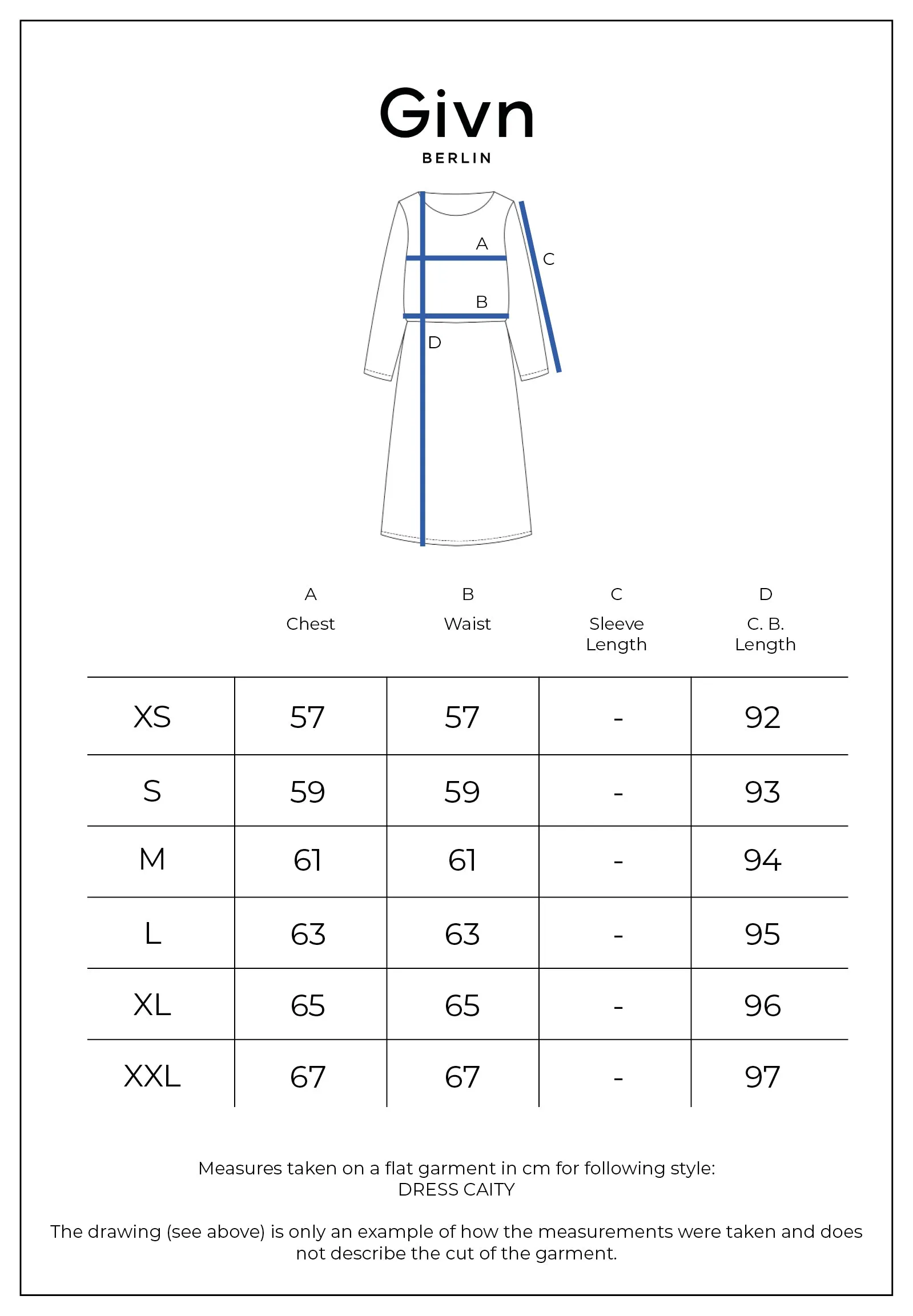 GBCAITY (Melon) Relaxed Fit Jersey Dress Made From Organic Cotton - Green / Blue (Stripes) Givn Berlin