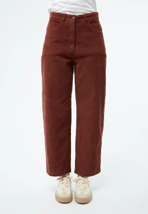 GBCLAIRE corduroy pants made from organic cotton - Intense Rust (corduroy) Givn Berlin