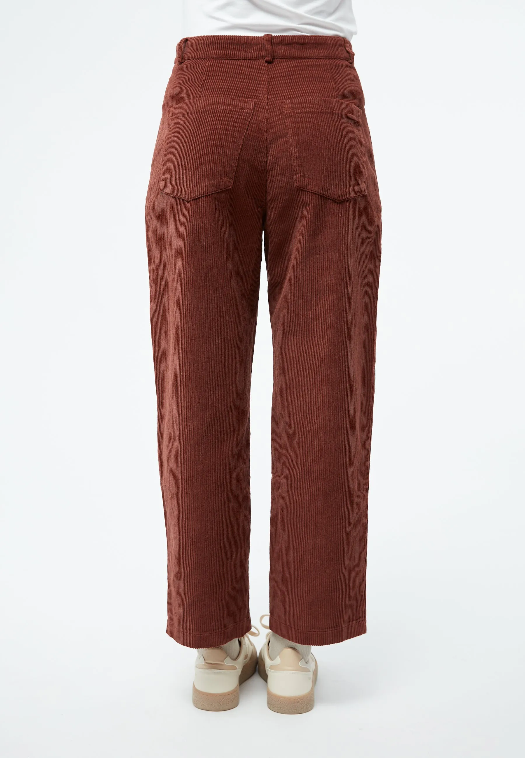 GBCLAIRE corduroy pants made from organic cotton - Intense Rust (corduroy) Givn Berlin