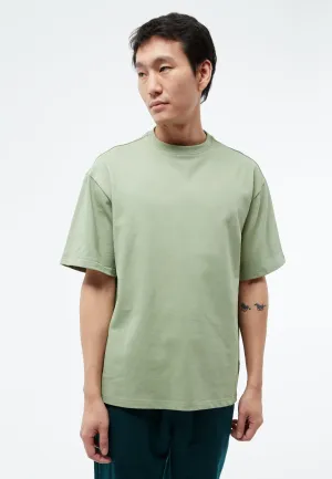 GBCLIFF Heavyweight T-shirt made from organic cotton - Absinthe Green Givn Berlin