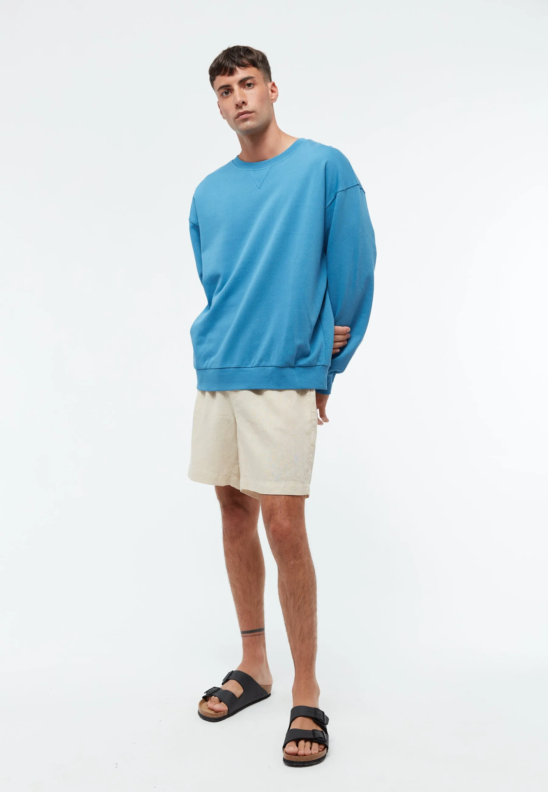 GBCLINT oversize sweater made from organic cotton - Gentle Blue Givn Berlin