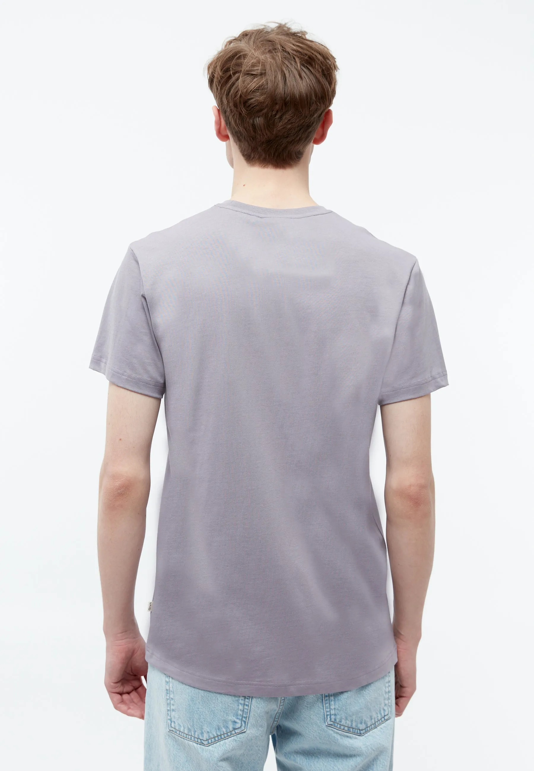 GBCOLBY regular T-shirt made from organic cotton - Lilac Grey Givn Berlin