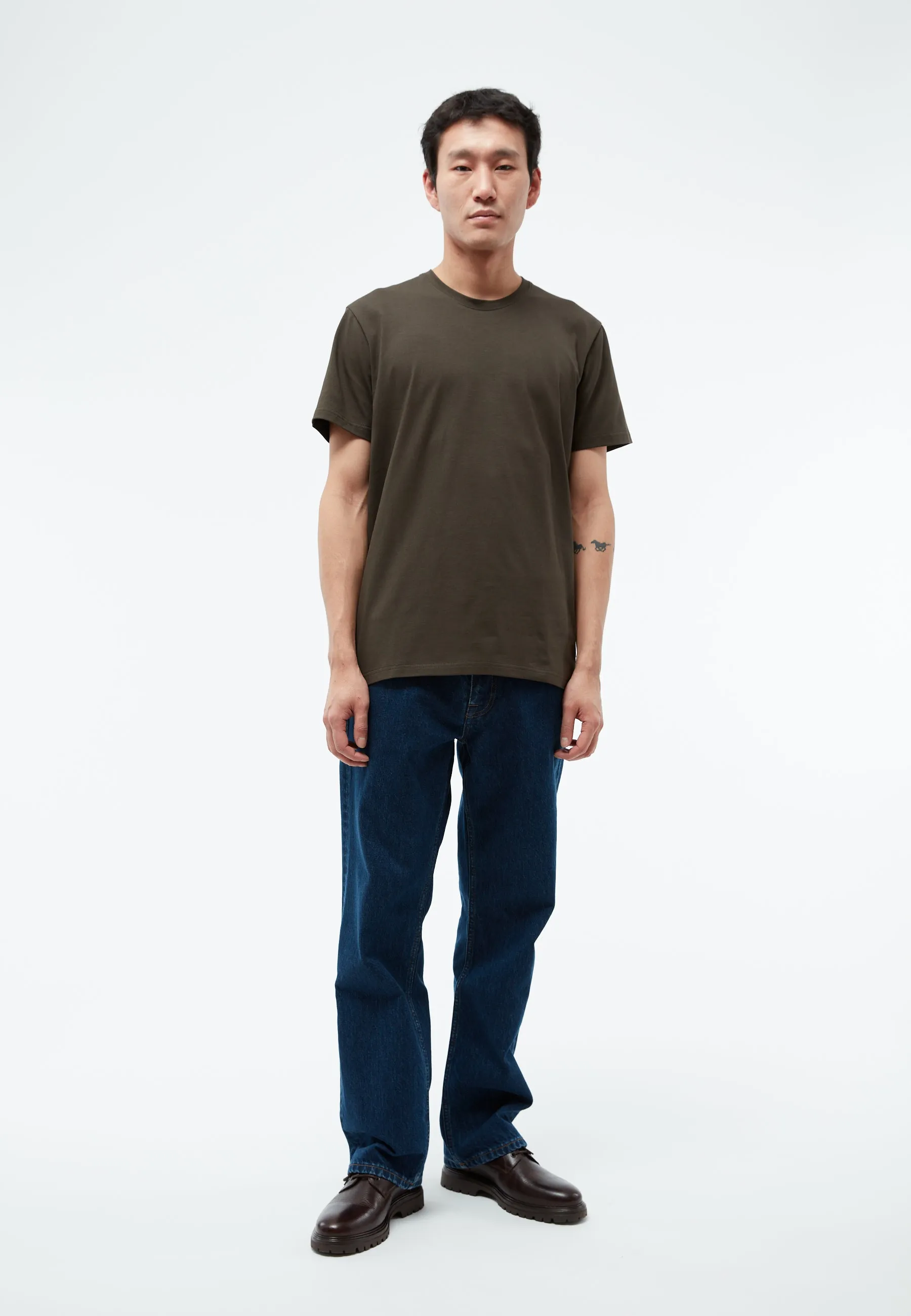 GBCOLBY T-shirt made from organic cotton - Dark Olive Givn Berlin