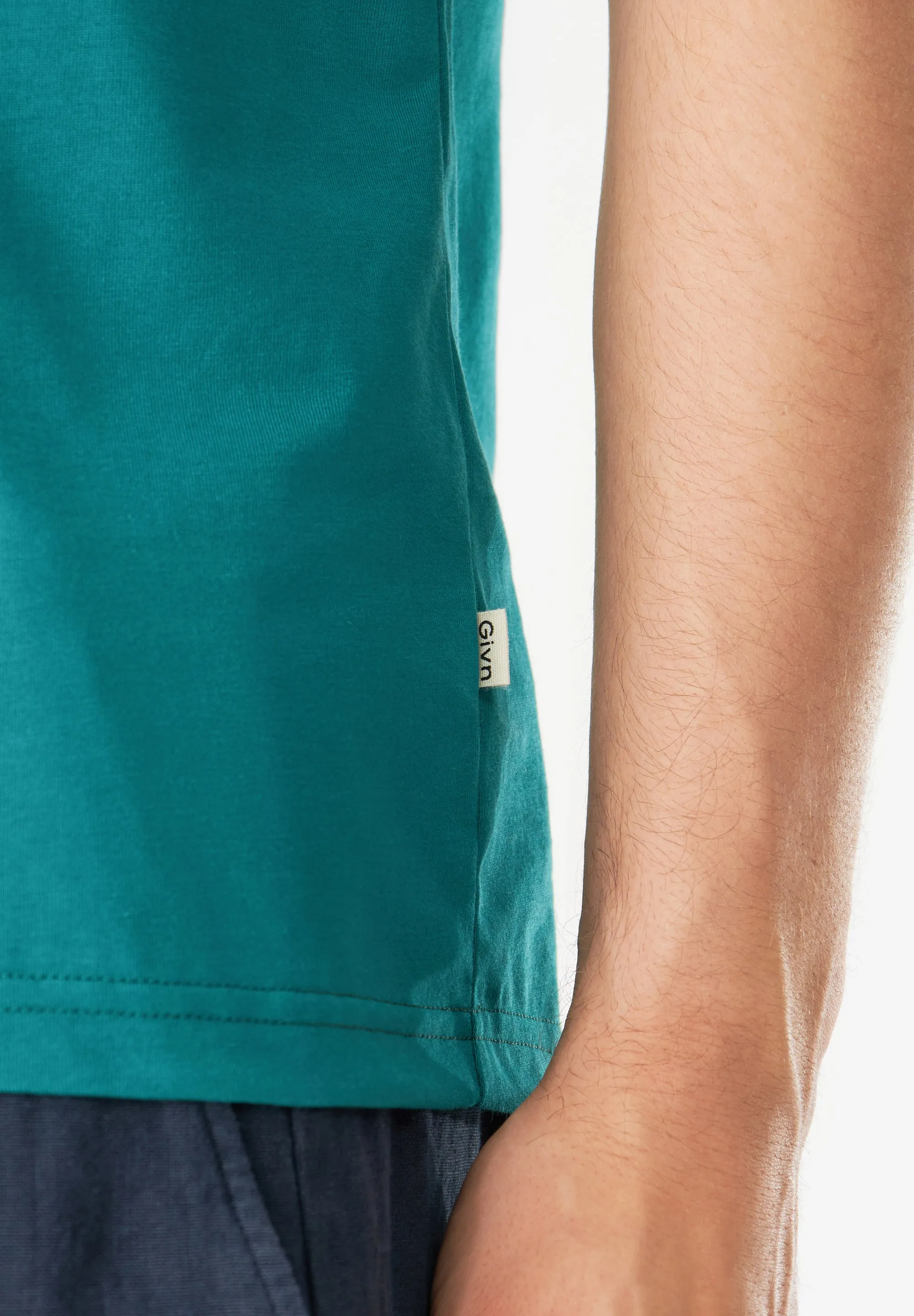 GBCOLBY T-shirt Made From Organic Cotton - Malachite Green Givn Berlin