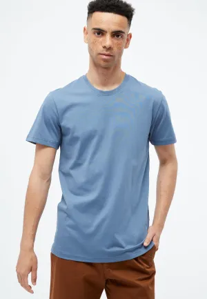 GBCOLBY T-shirt Made From Organic Cotton - Steel Blue Givn Berlin