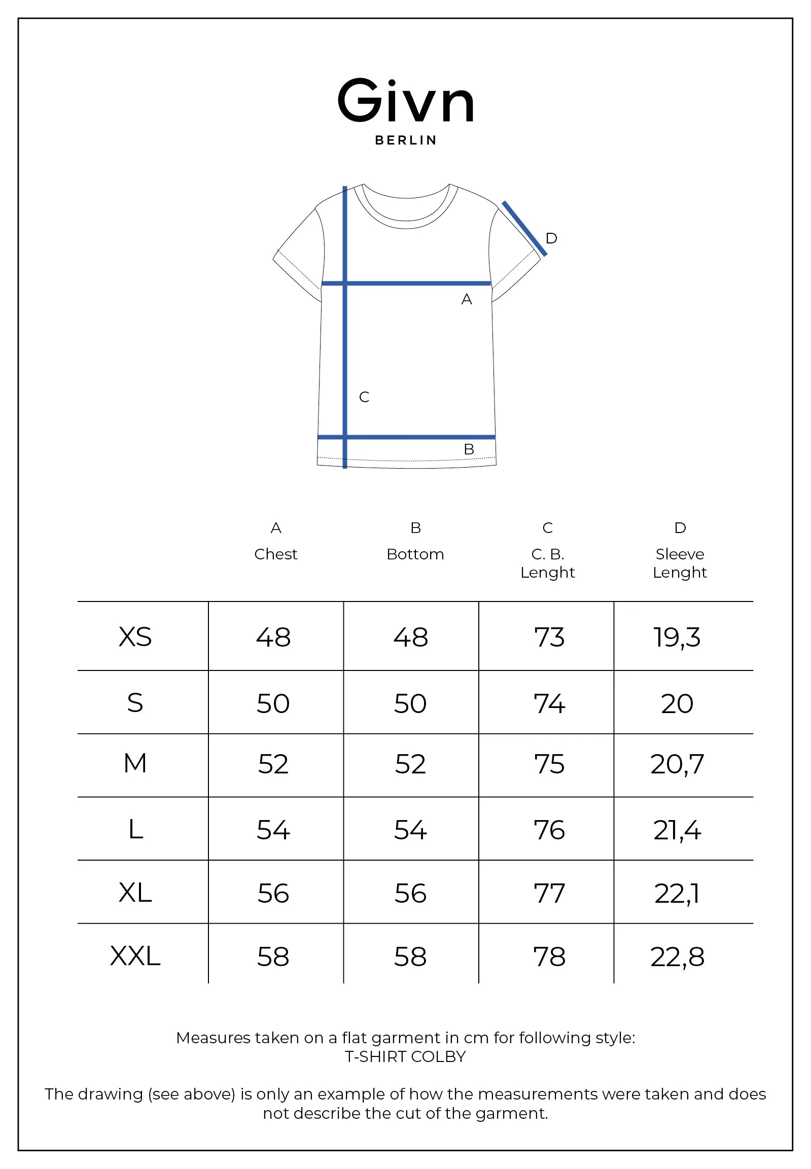GBCOLBY T-shirt Made From Organic Cotton - White Givn Berlin