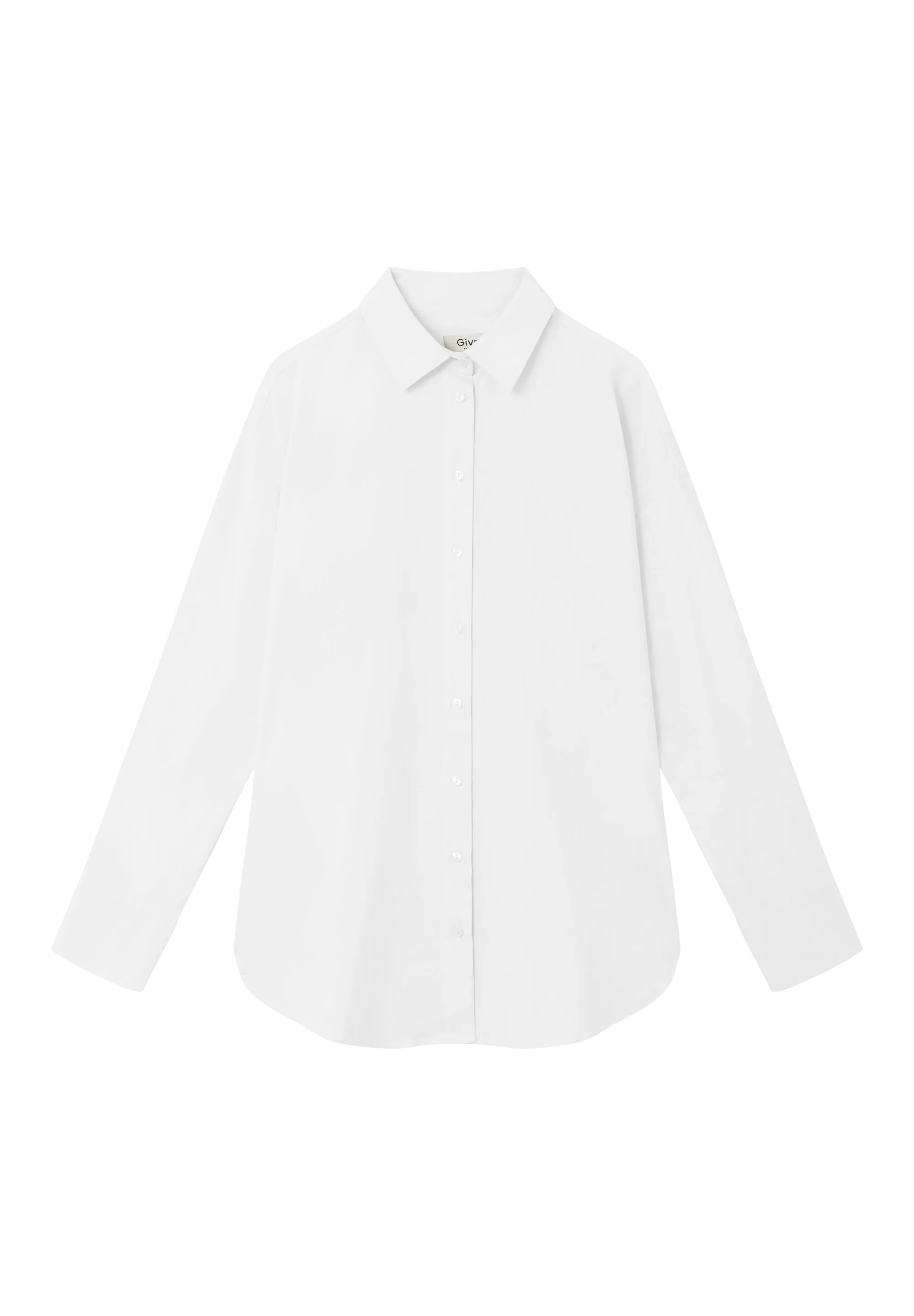 GBCOSIMA Loose Fit Blouse In Organic Cotton - White Givn Berlin