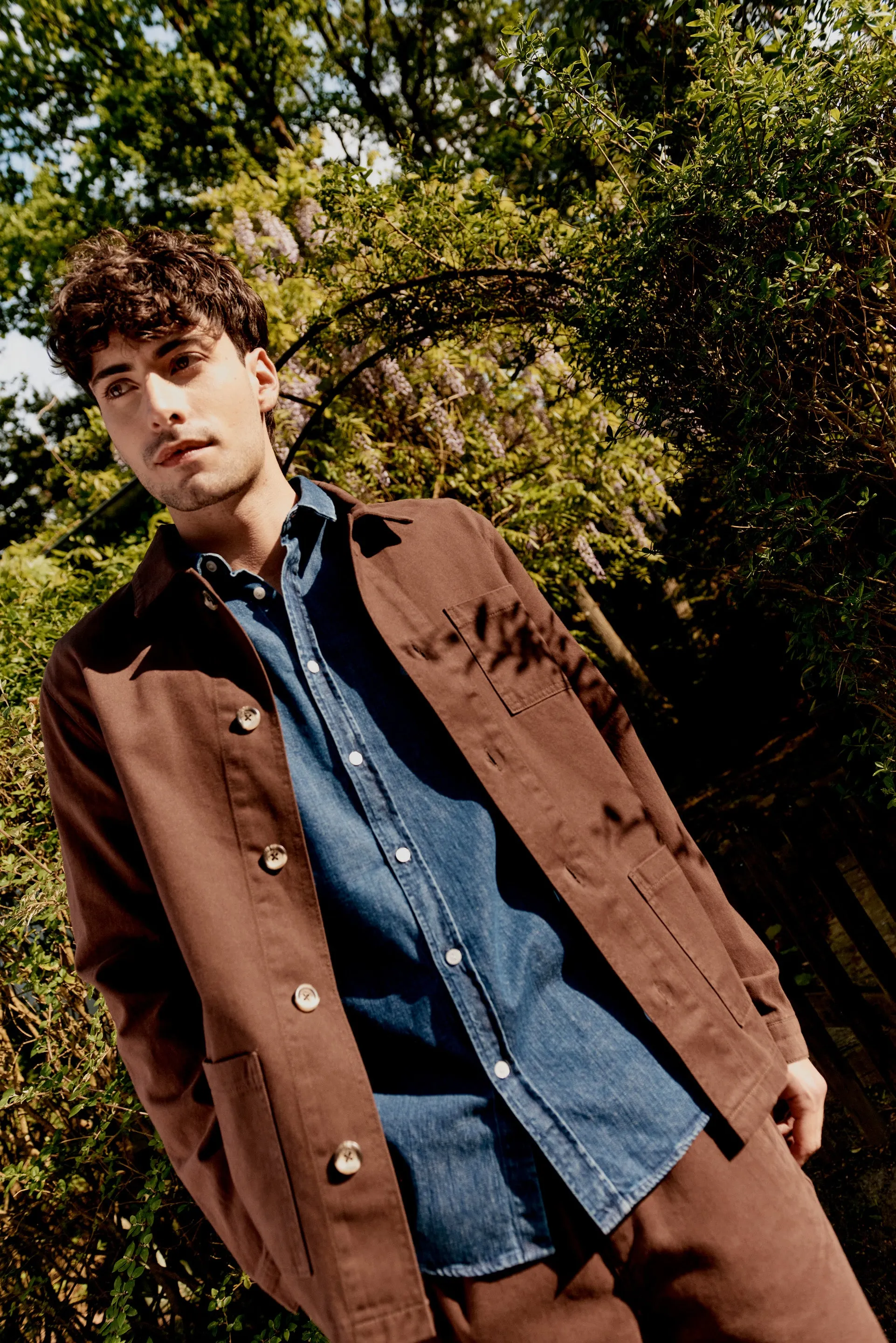GBDEVIS Denim Shirt Made From Organic Cotton - Dark Blue (Denim) Givn Berlin