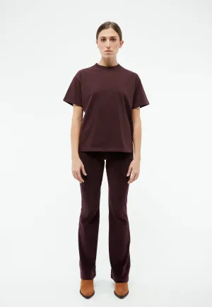 GBELLIE Heavyweight T-shirt made from organic cotton - Midnight Plum Givn Berlin