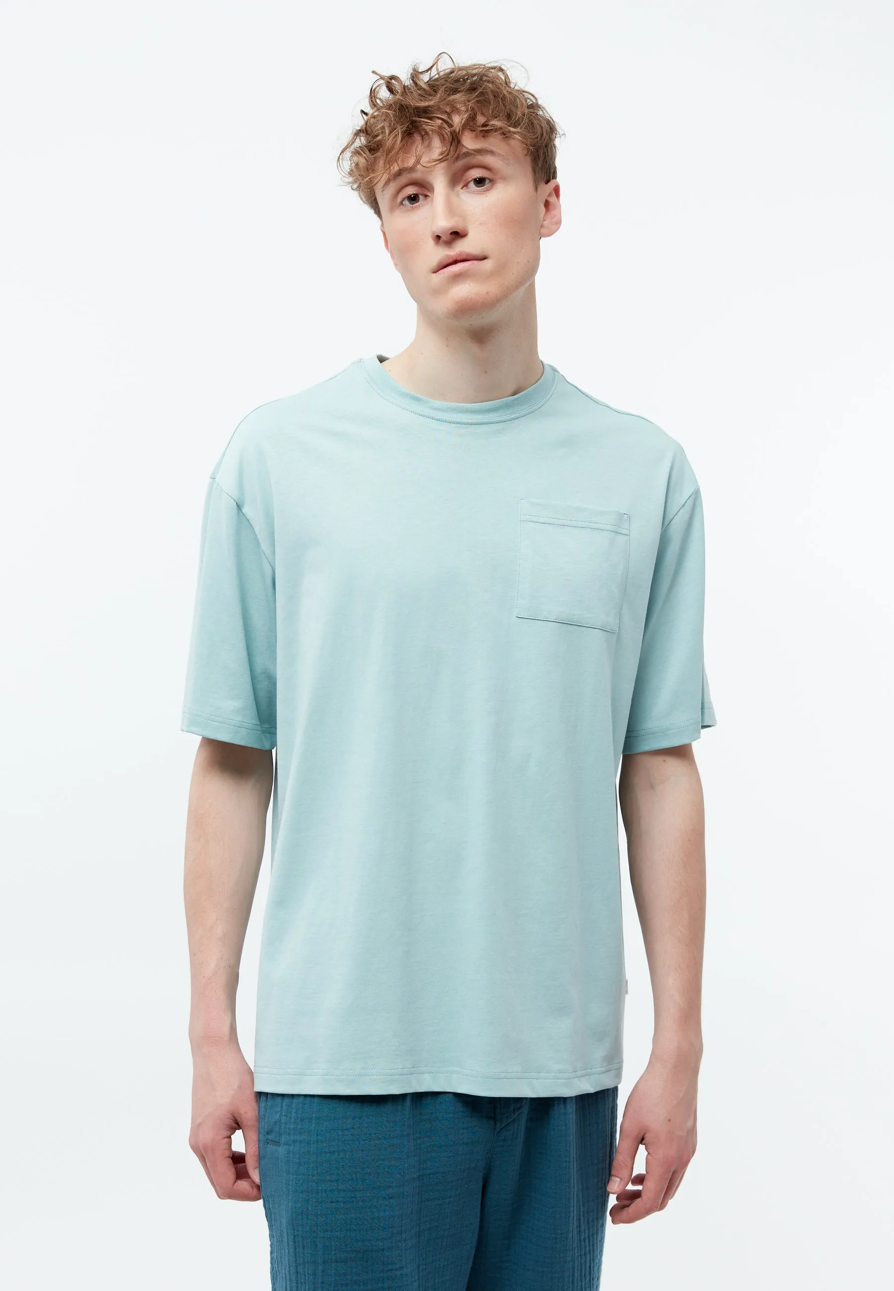 GBEVAN oversize T-shirt made from organic cotton - Irish Mint Givn Berlin
