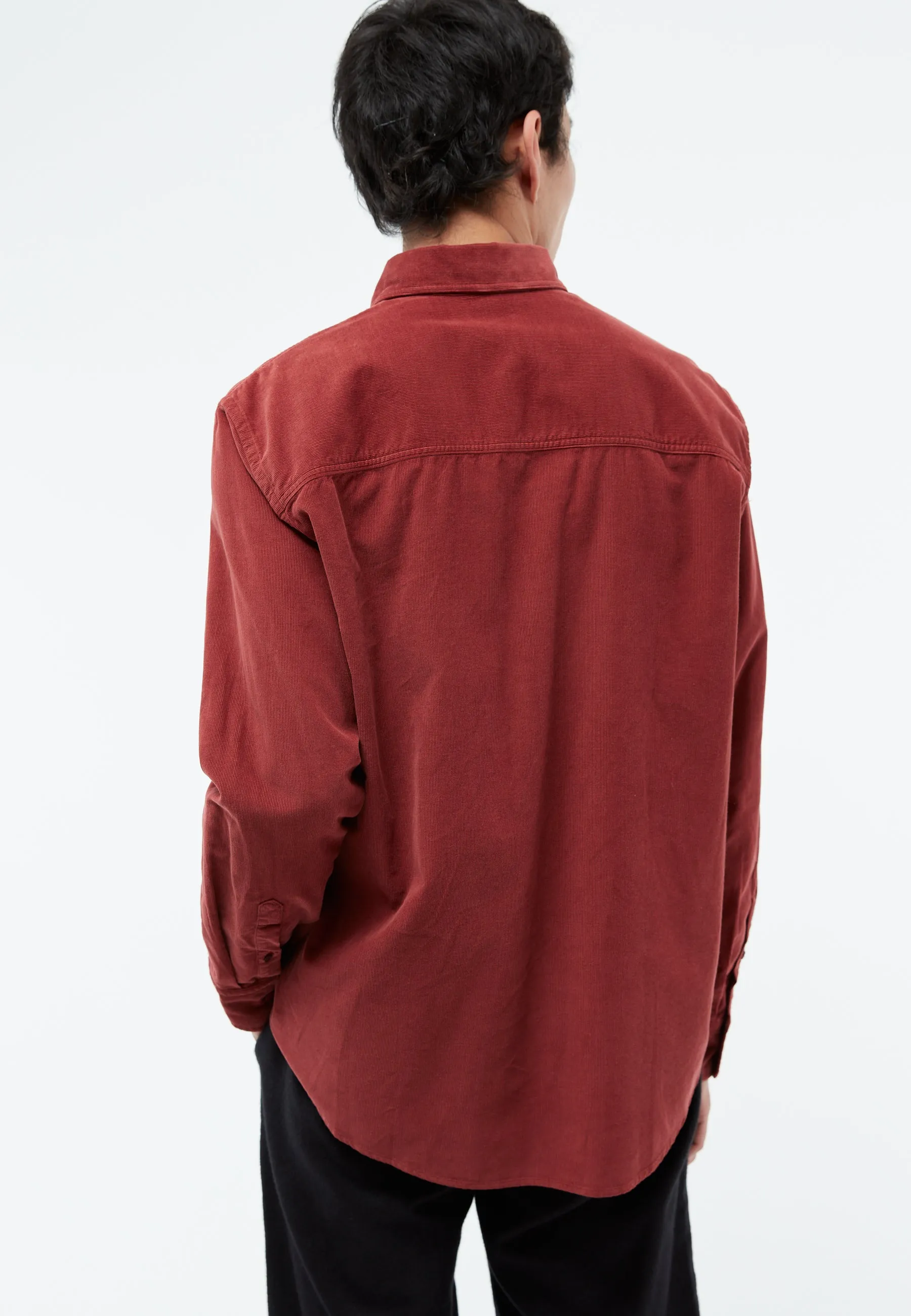 GBFABIO corduroy shirt made from organic cotton - cranberry (corduroy) Givn Berlin