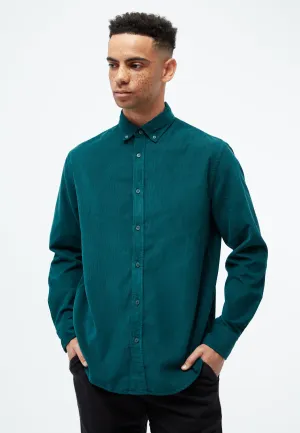 GBFABIO corduroy shirt made from organic cotton - Dark Teal (corduroy) Givn Berlin