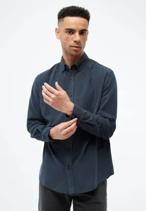 GBFABIO corduroy shirt made from organic cotton - Midnight Blue (corduroy) Givn Berlin