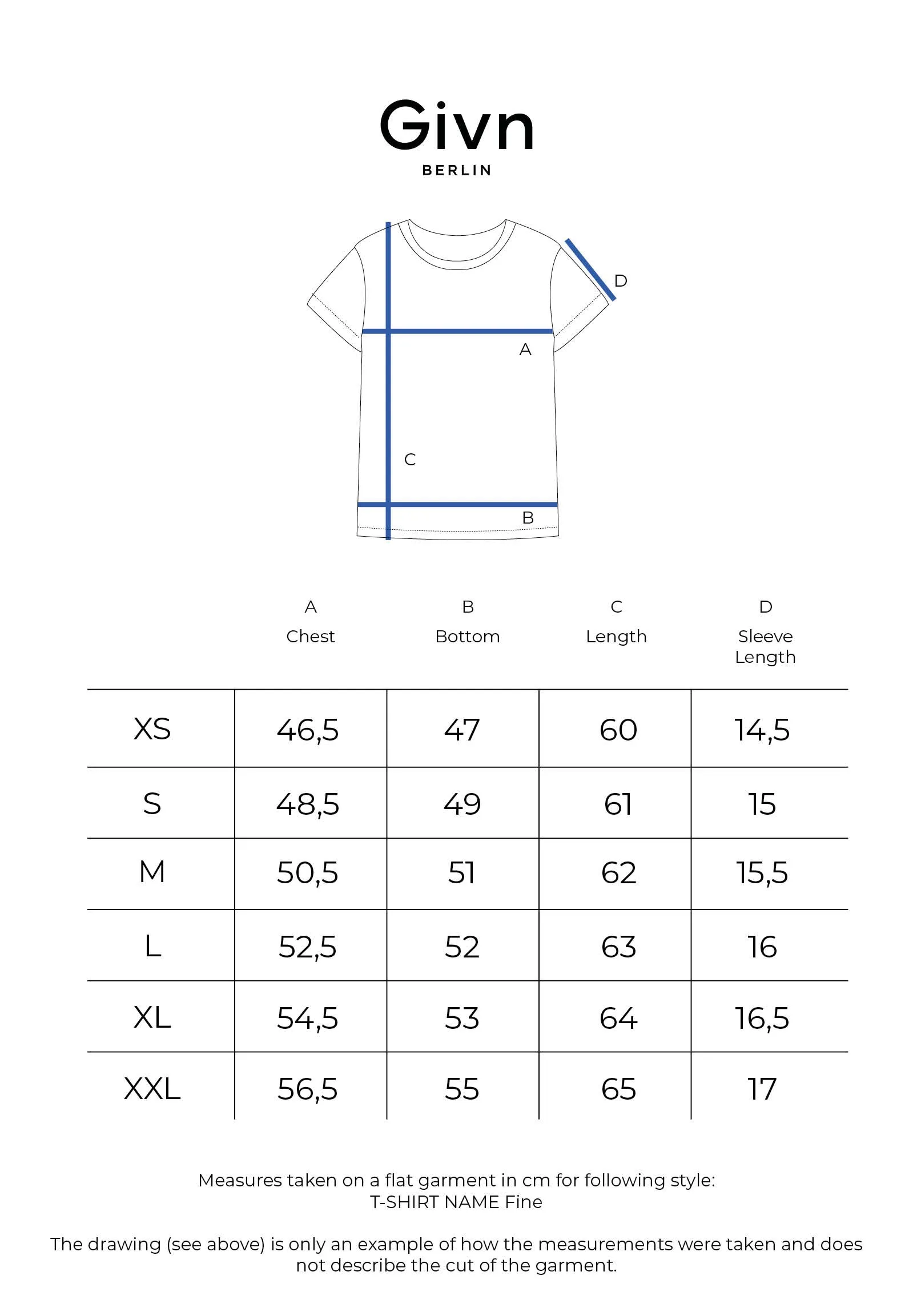 GBFINE T-shirt made from organic cotton - White Givn Berlin