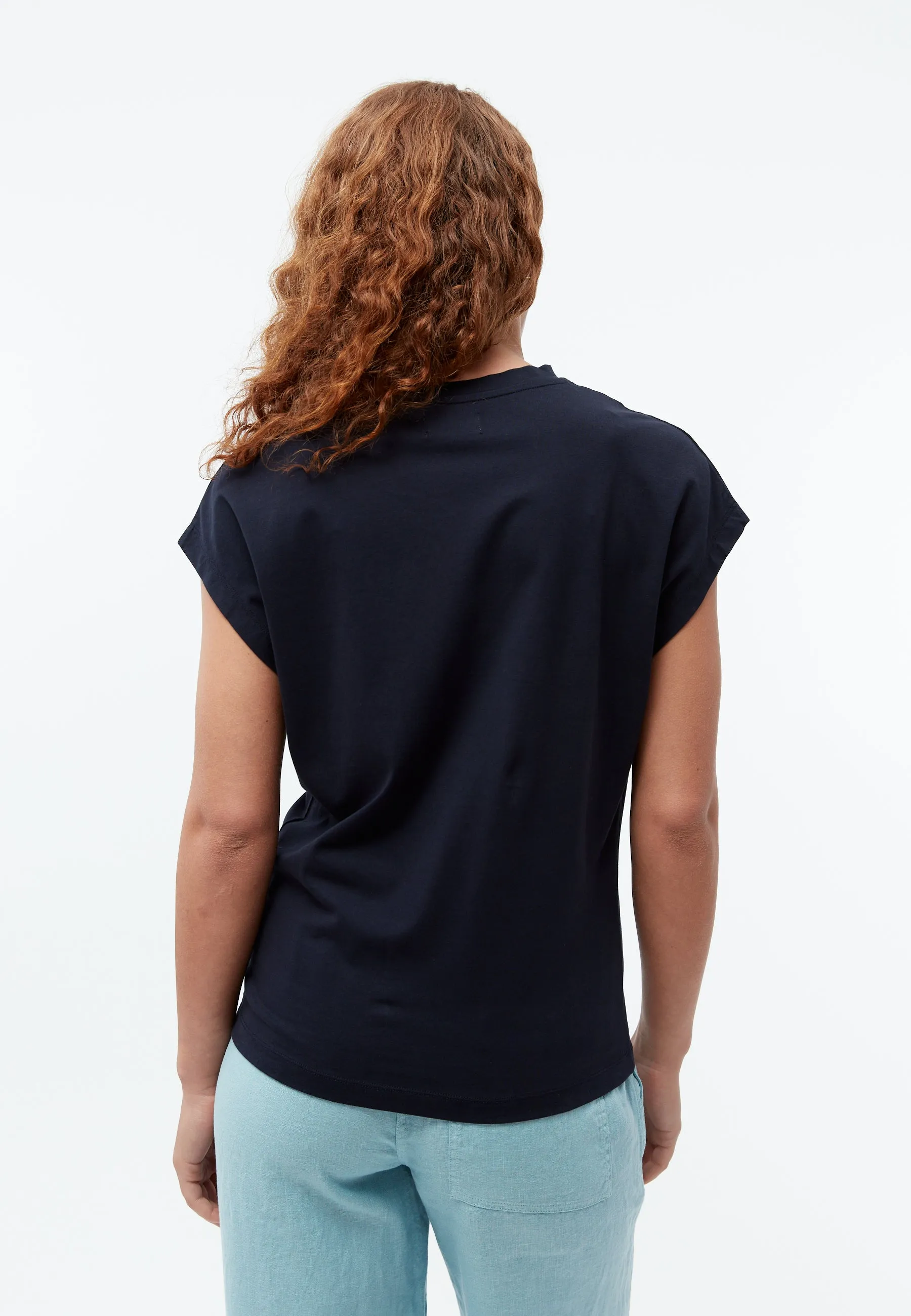 GBLAILA T-shirt made from organic cotton - Midnight Blue Givn Berlin