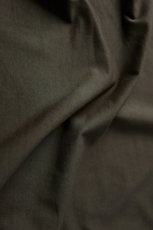 GBMIMI longsleeve in organic cotton with a low-cut back - Dark Olive Givn Berlin