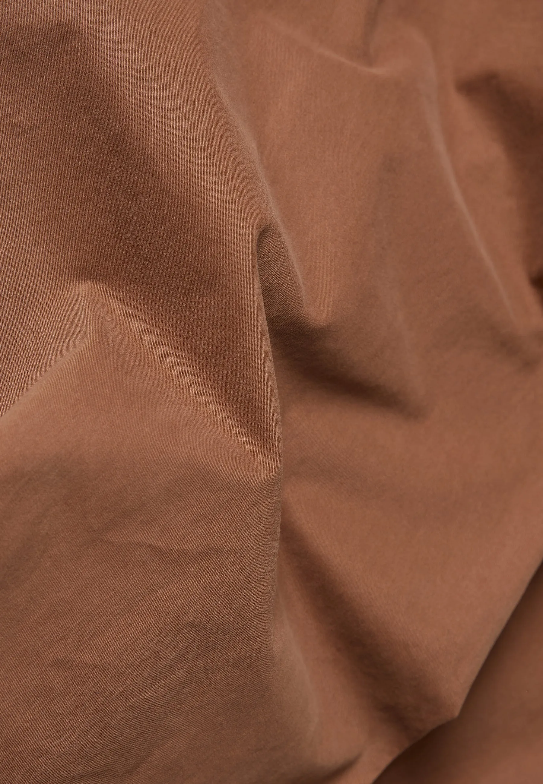 GBORLANDA shorts made from organic cotton twill - Pecan Brown Givn Berlin