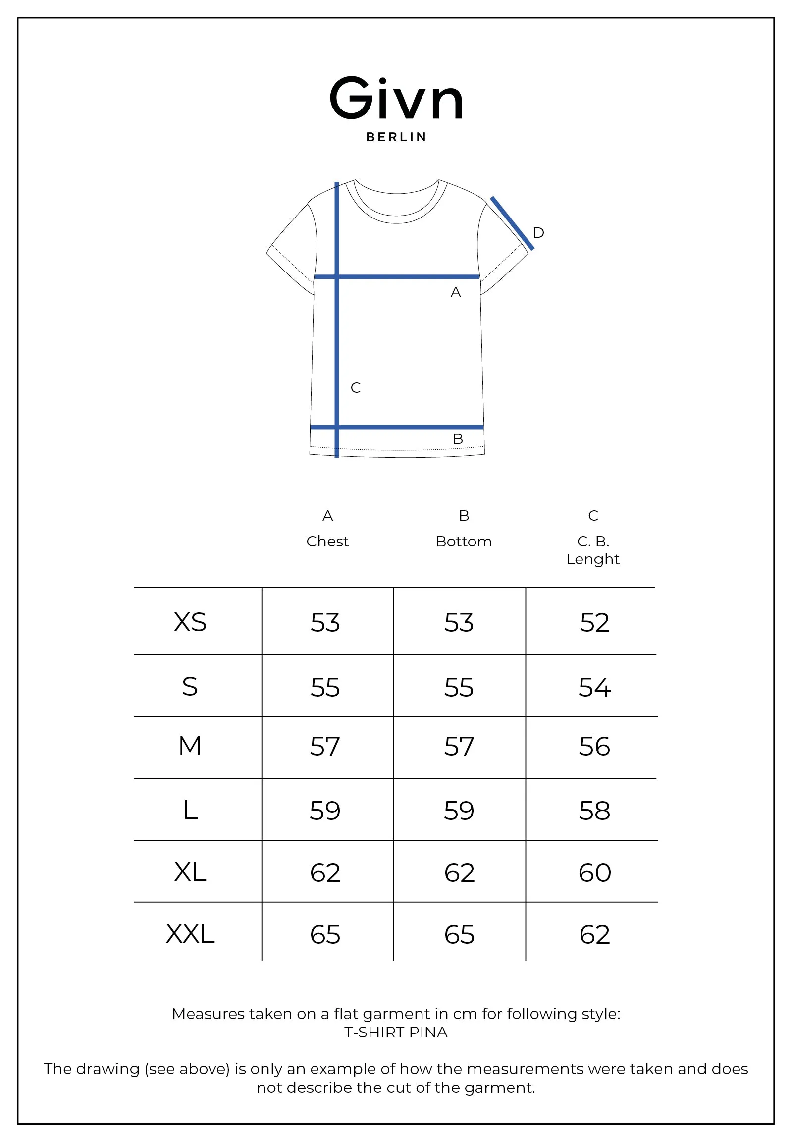 GBPINA relaxed fit muslin T-shirt made from organic cotton - Black (muslin) Givn Berlin