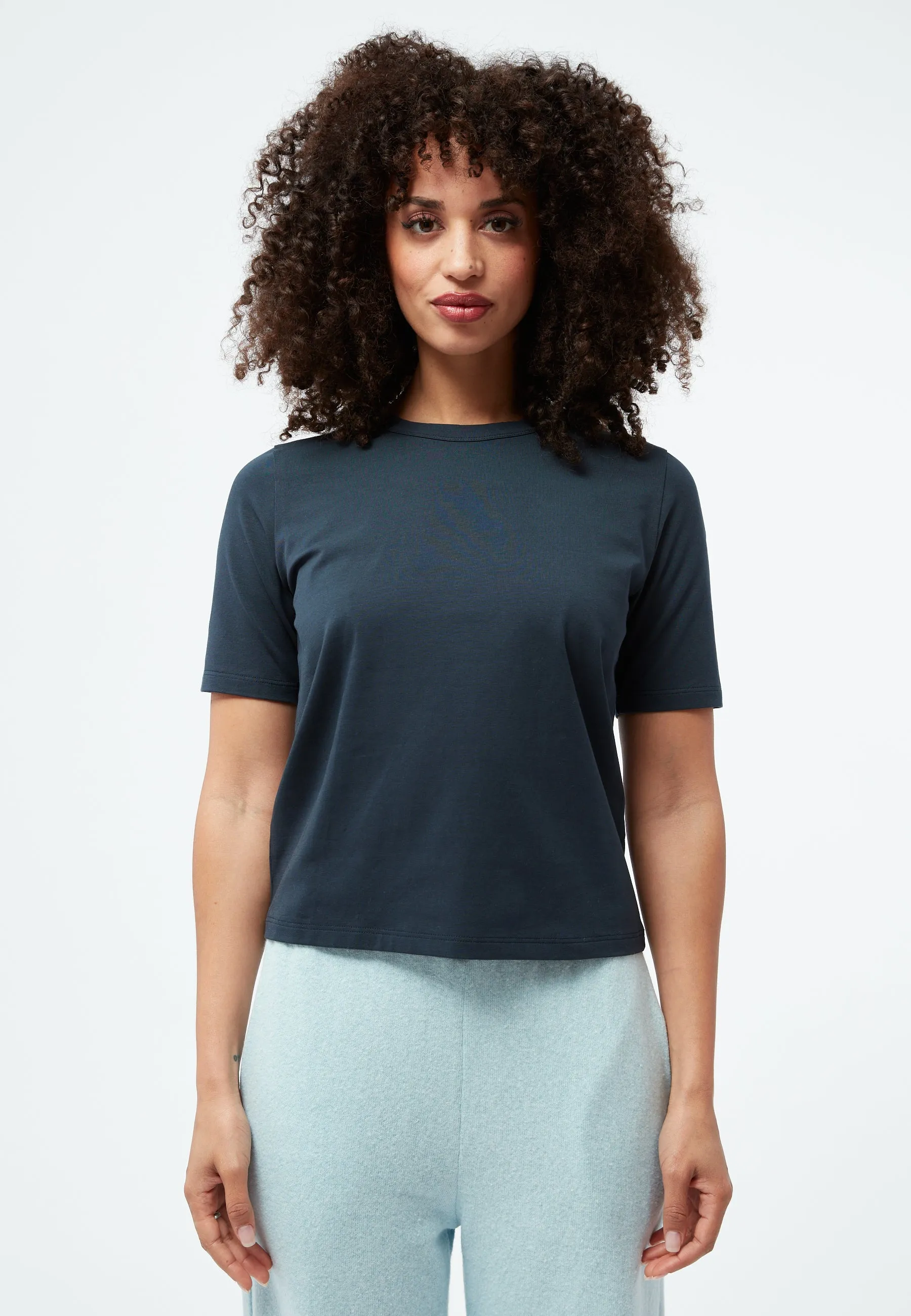 GBRUTH T-shirt made from organic cotton - Midnight Blue Givn Berlin