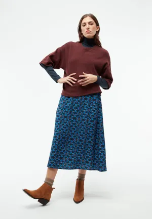 GBSELMA sweater made from recycled cotton - eggplant Givn Berlin