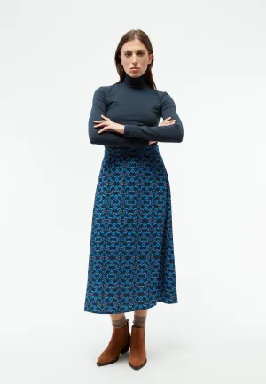 GBVIDA organic cotton longsleeve with turtleneck - Midnight Blue Givn Berlin