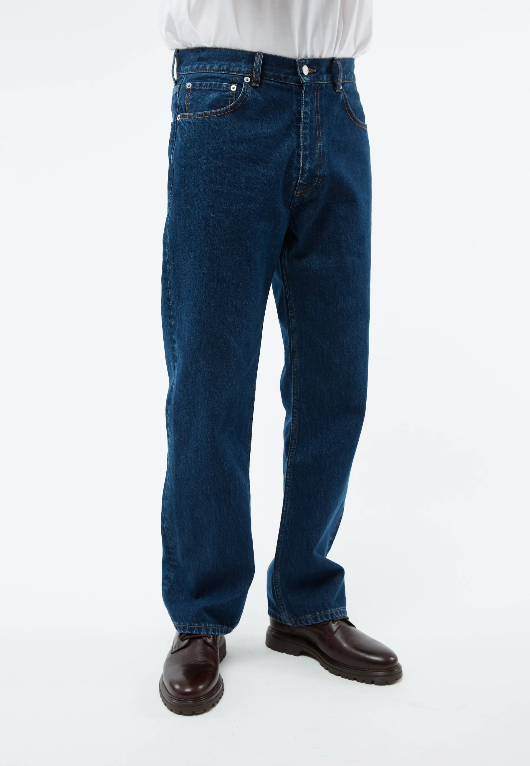 GBYANNICK straight fit jeans made from organic cotton - Dark Blue Givn Berlin
