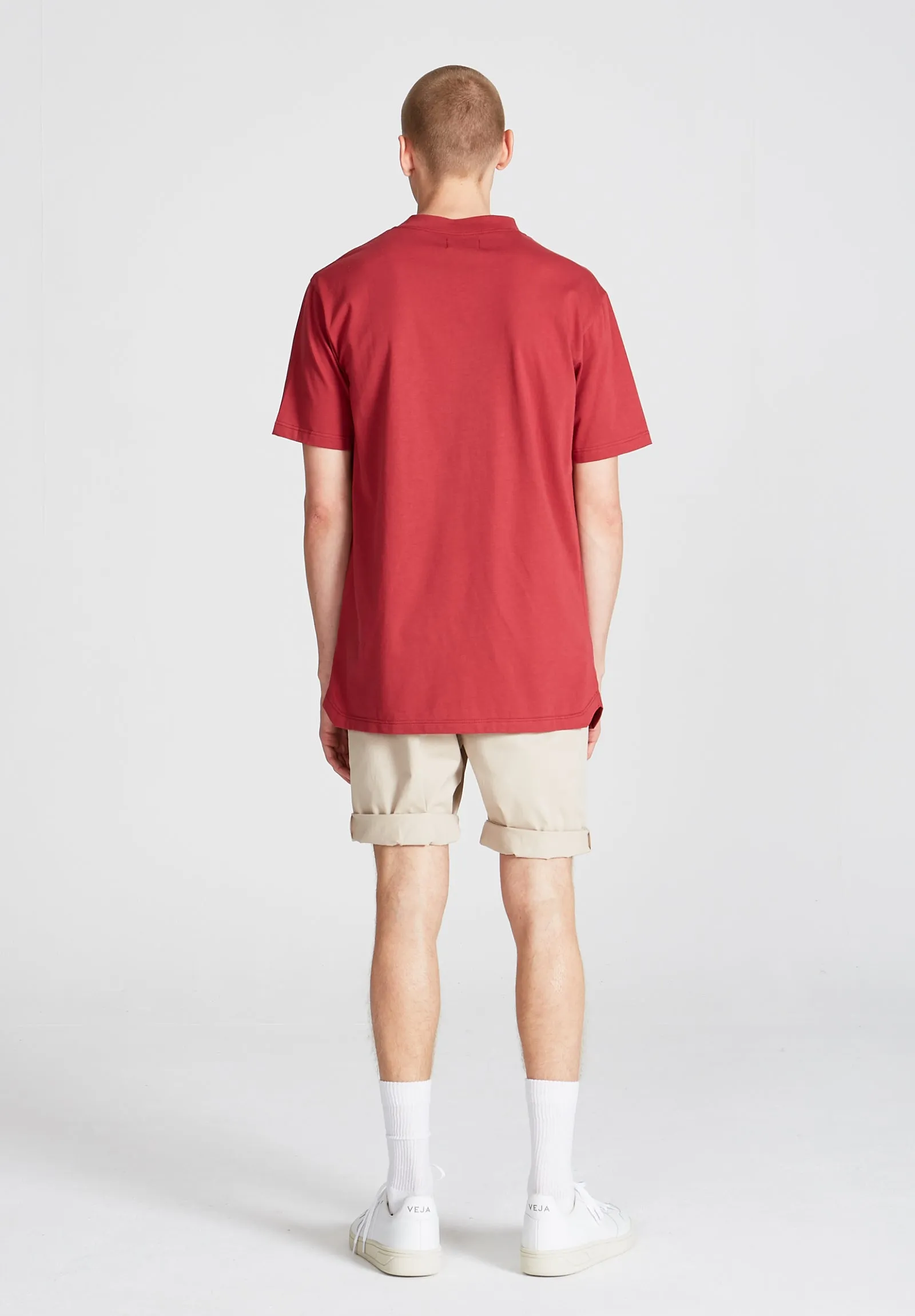 HARRY organic cotton t-shirt - Brick Red Givn Berlin