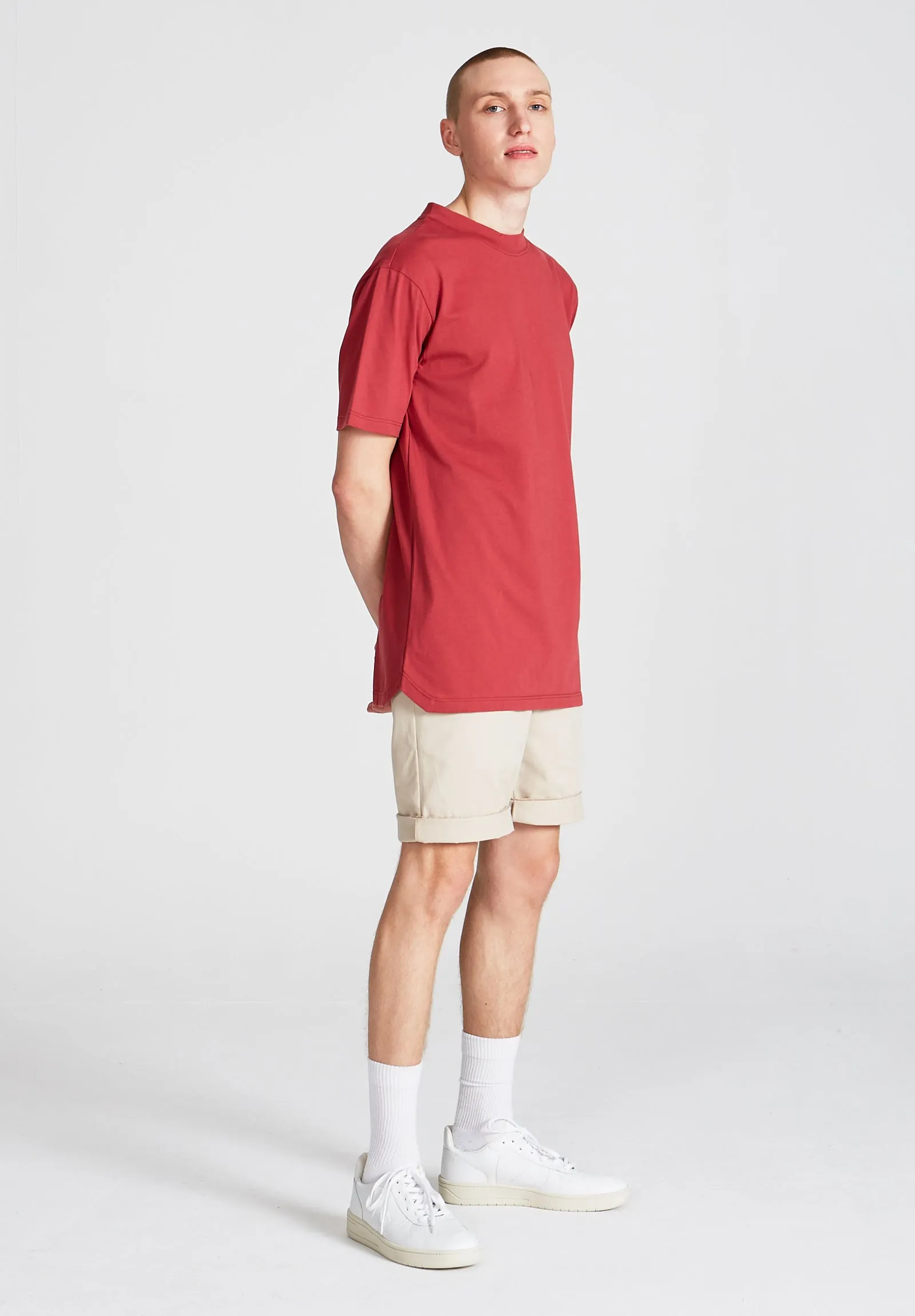 HARRY organic cotton t-shirt - Brick Red Givn Berlin