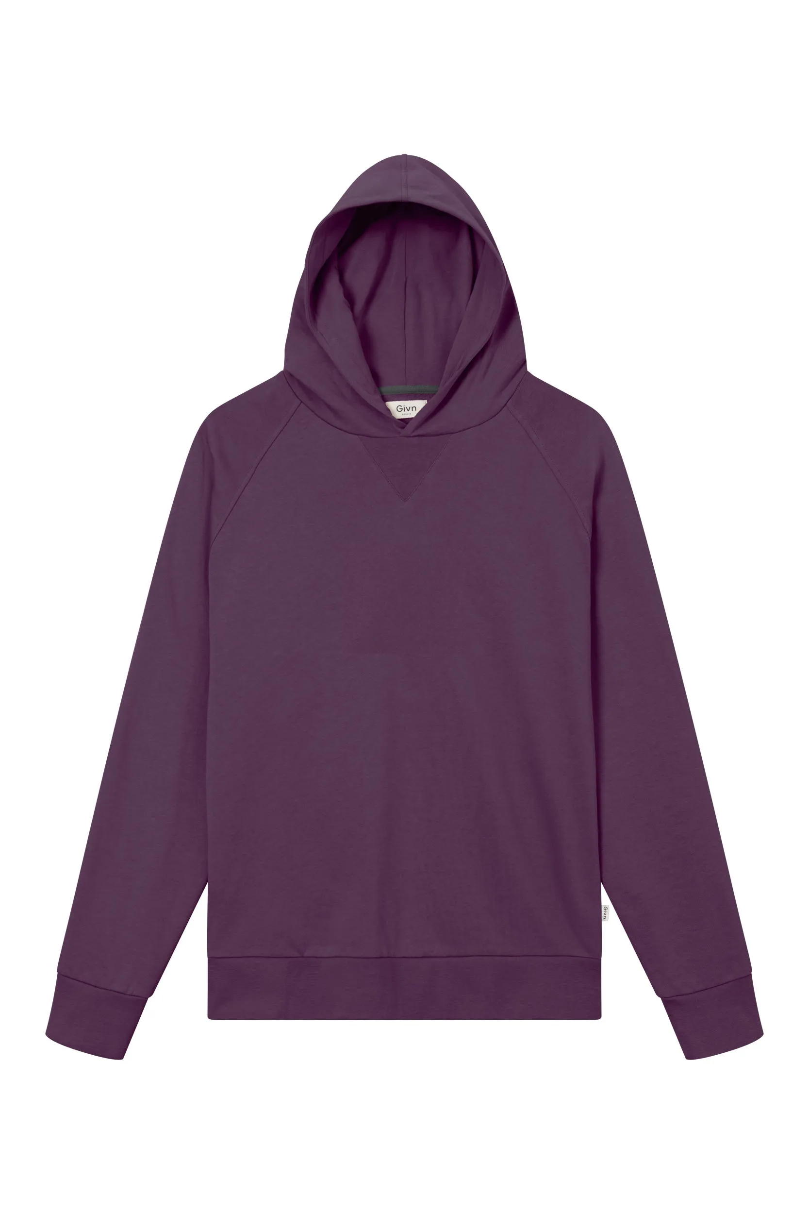 Hoodie BRODY organic cotton - Dark Purple Givn Berlin