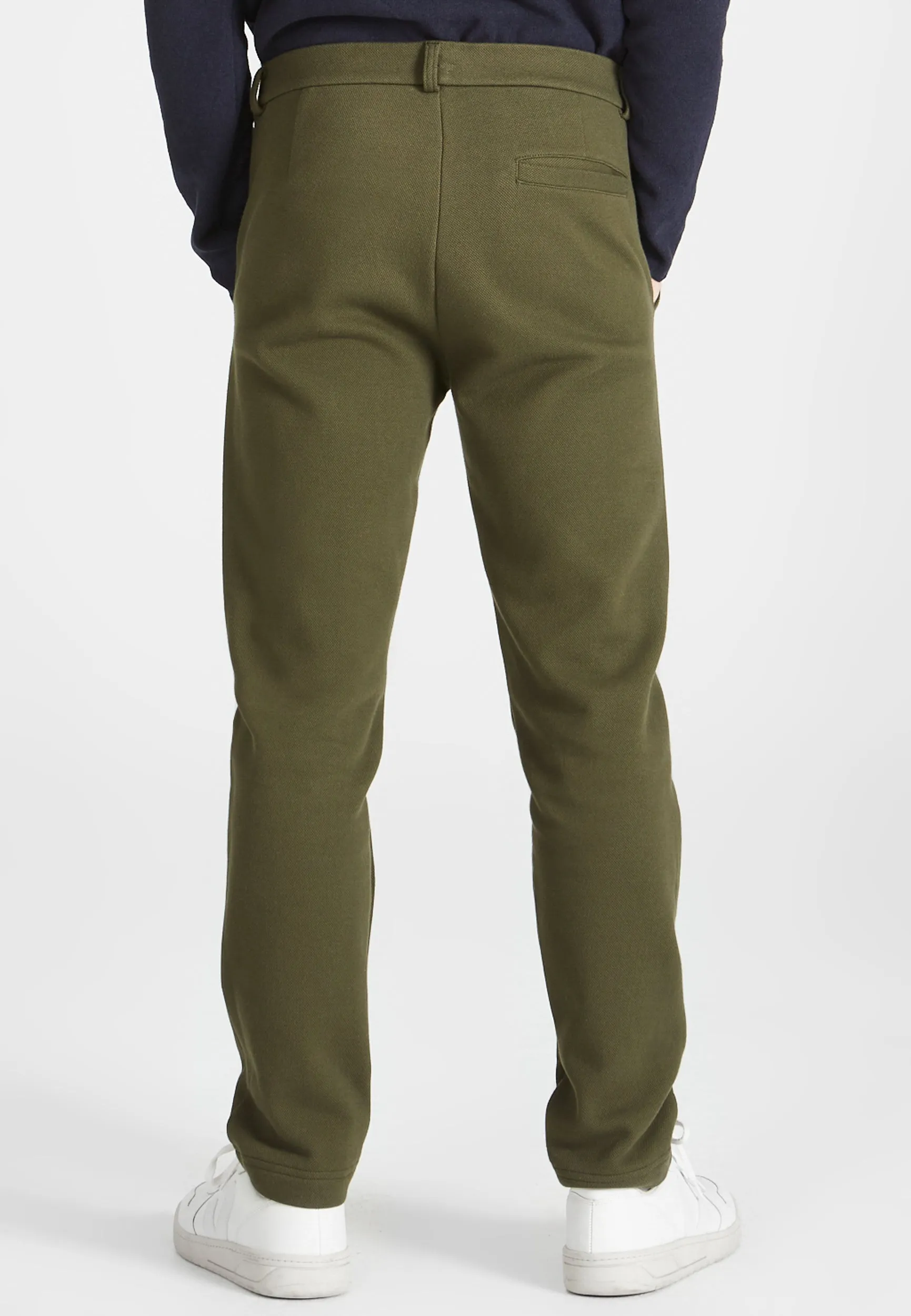 JASON chino trousers made from organic cotton - Moss Green (Structure) Givn Berlin