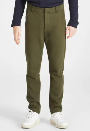 JASON chino trousers made from organic cotton - Moss Green (Structure) Givn Berlin