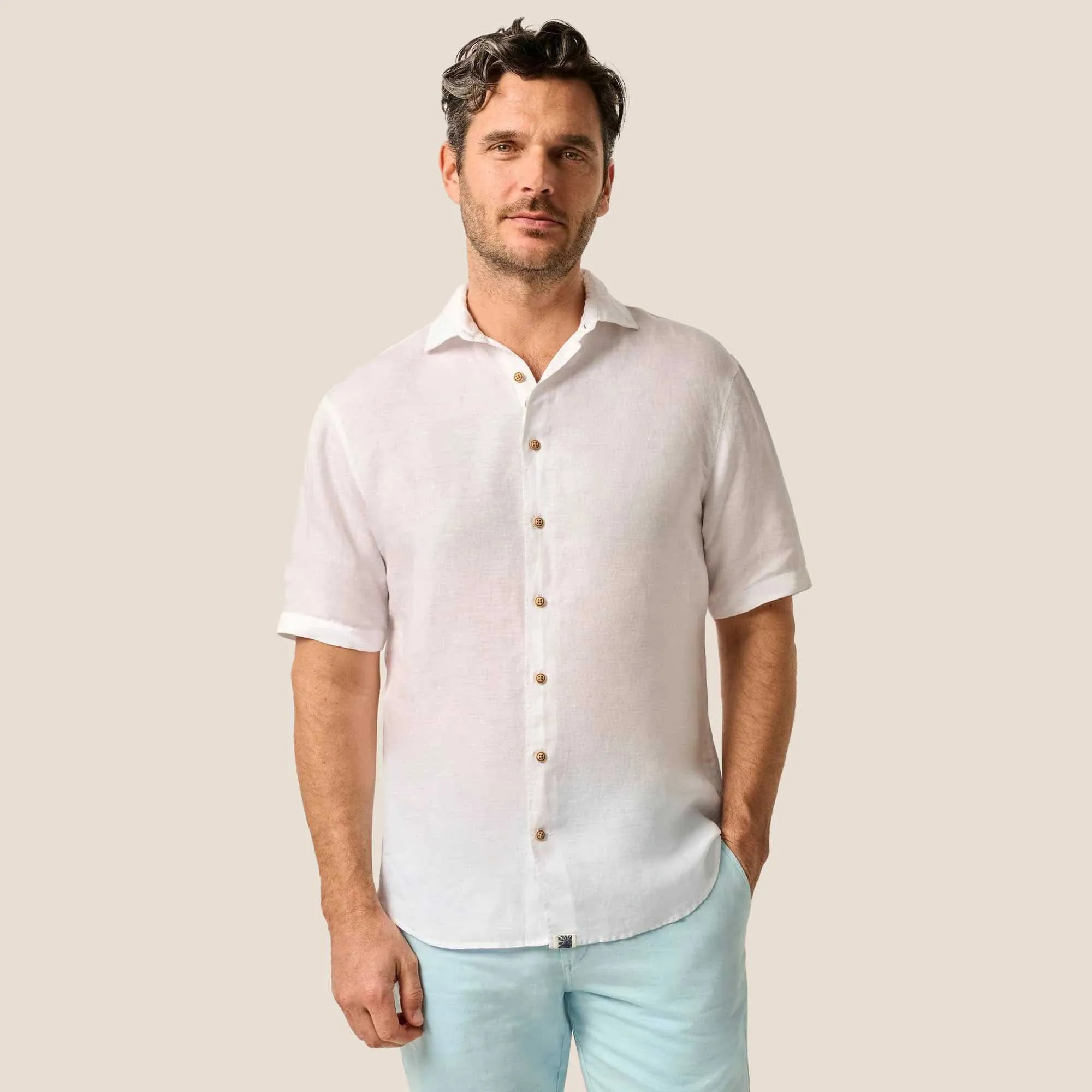 Johnnie-O Men's Gianni Short-Sleeve Shirt