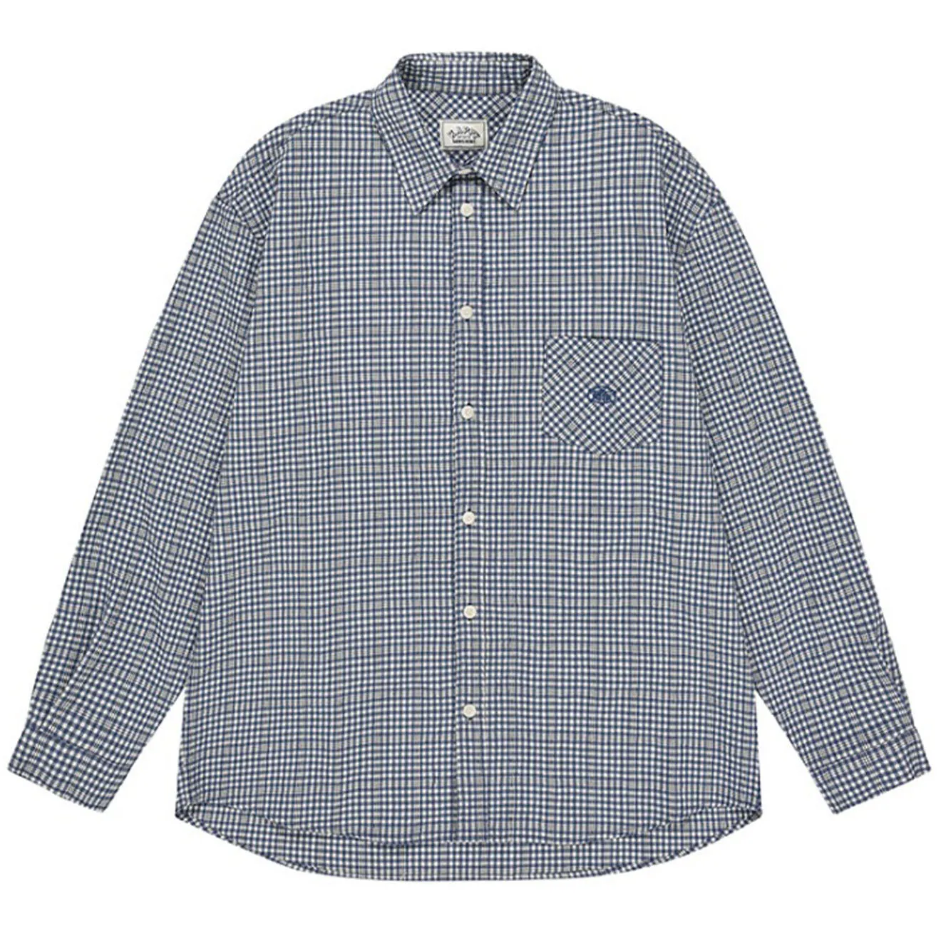 Kappy Vintage Check Shirt  Blue