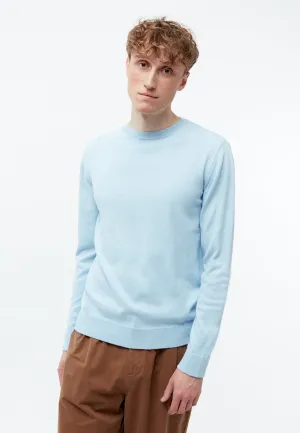 Knitted Sweater GBCOSMO Made From Organic Cotton - Ice Blue Givn Berlin
