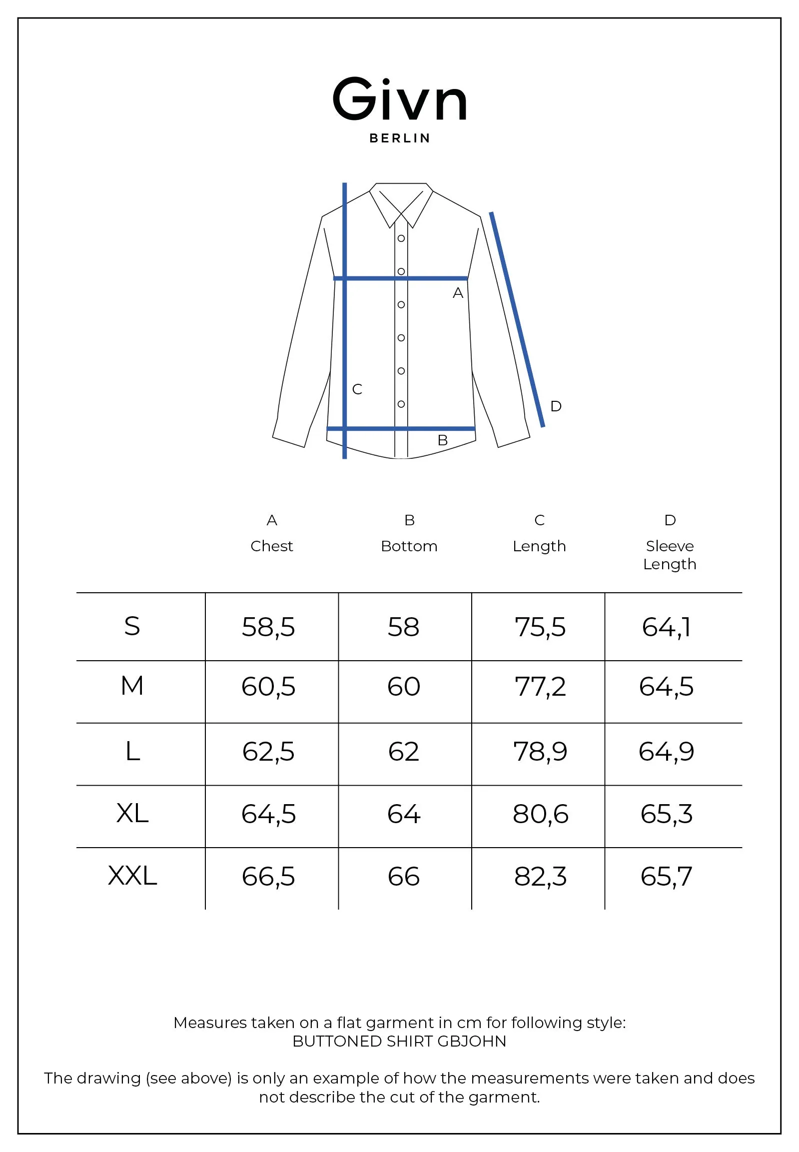 Linen shirt GBJOHN relaxed - Irish Mint (Linen) Givn Berlin