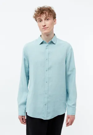 Linen shirt GBJOHN relaxed - Irish Mint (Linen) Givn Berlin