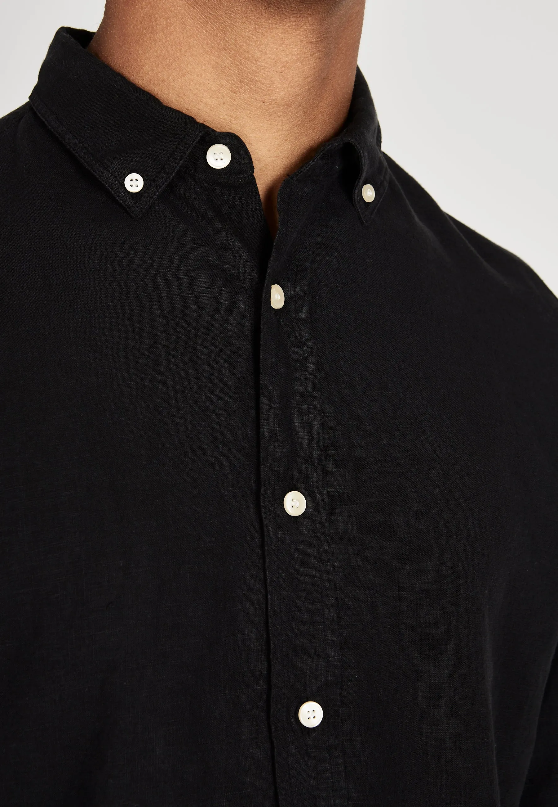 Linen shirt YVES - Black (Linen) Givn Berlin