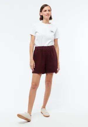 Linen shorts GBCLEMENTINE - Burgundy (Linen) Givn Berlin