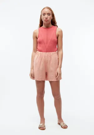 Linen shorts GBCLEMENTINE - Light Apricot (Linen) Givn Berlin