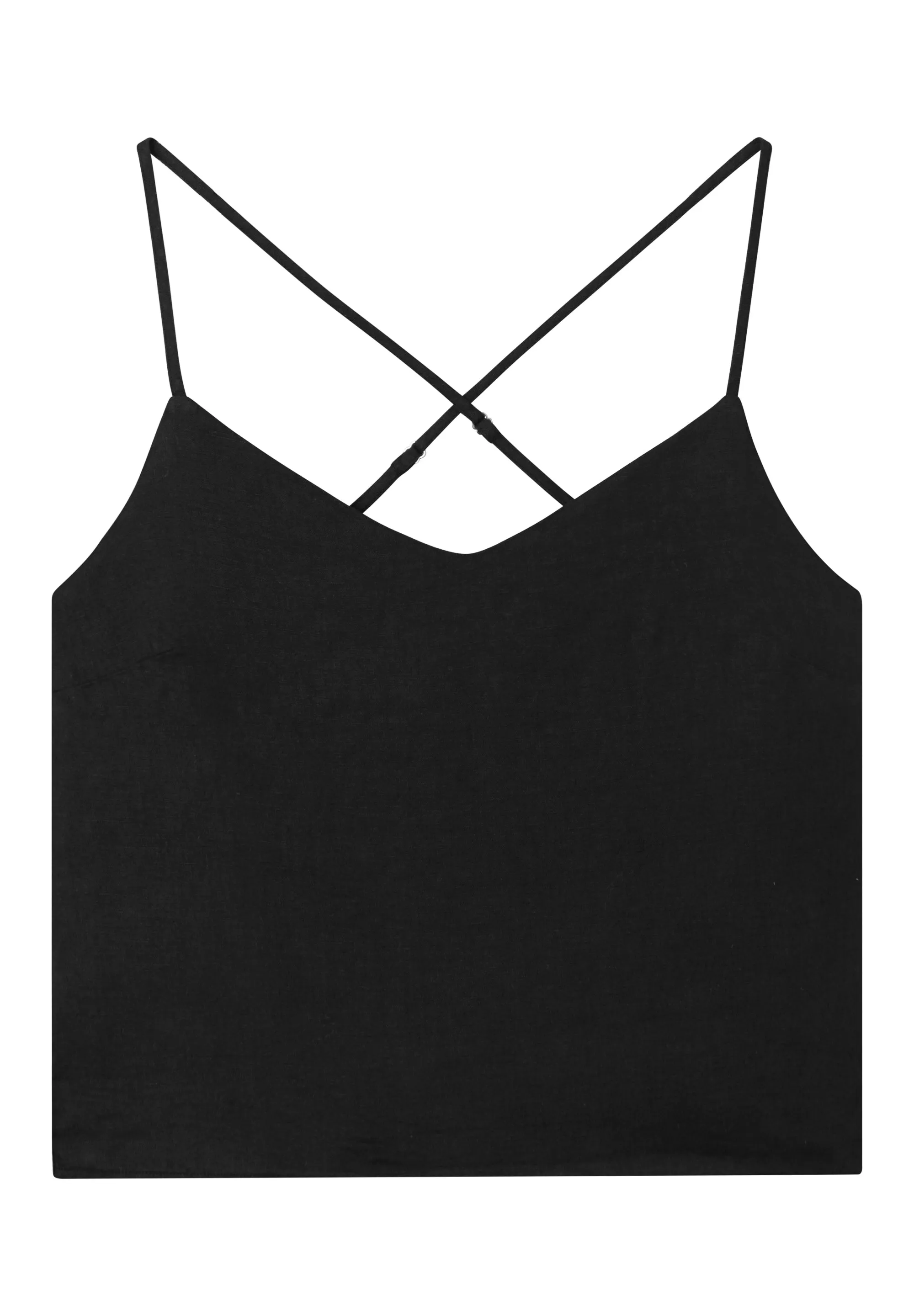 Linen Top JULIE - Black (Linen) Givn Berlin