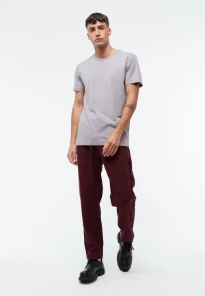 Linen trousers GBERIC with drawstring - Burgundy (Linen) Givn Berlin