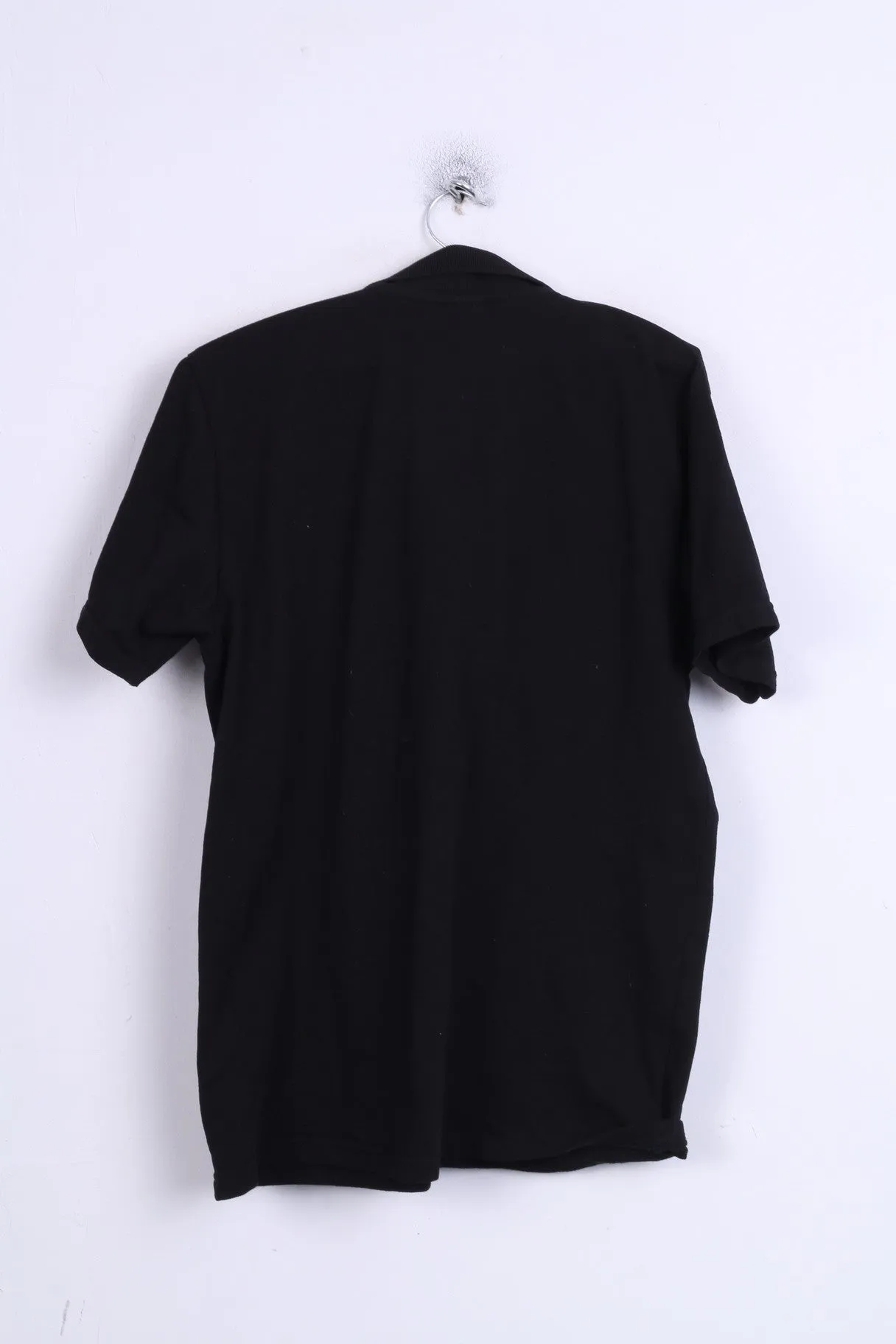 Lyle & Scott Mens 2XL Polo Shirt Black Cotton XXL Sport
