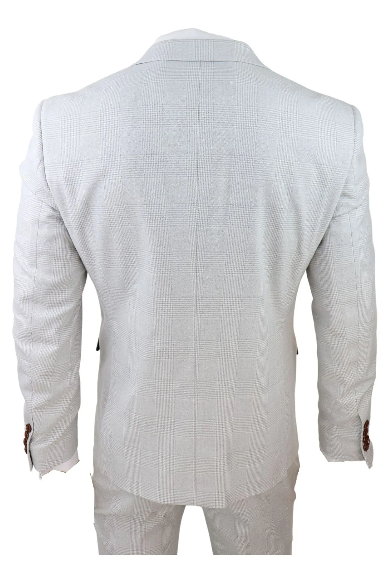 Mark 3 Piece Tweed Check Suit