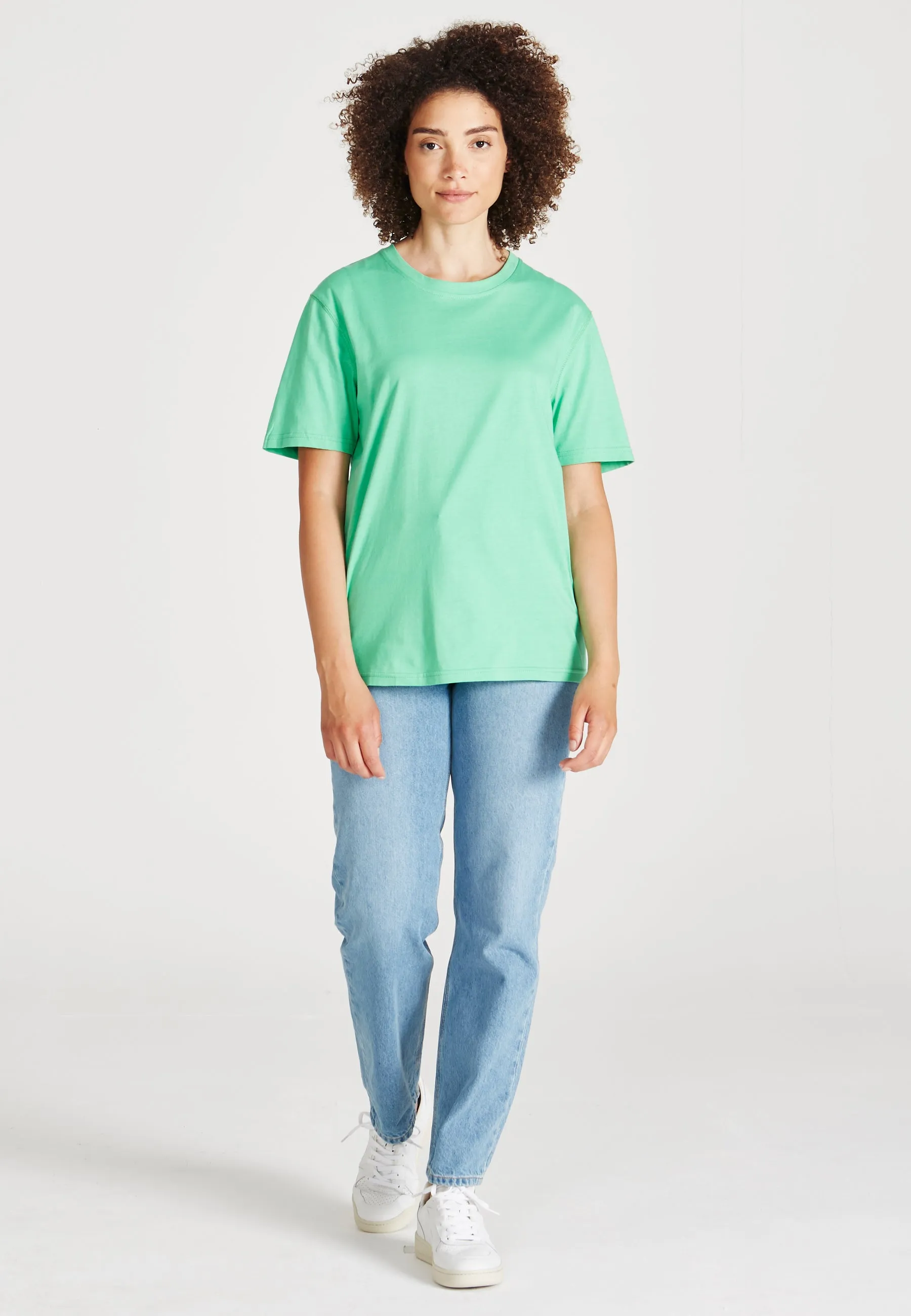 MIRA organic cotton T-shirt - Light Green Givn Berlin