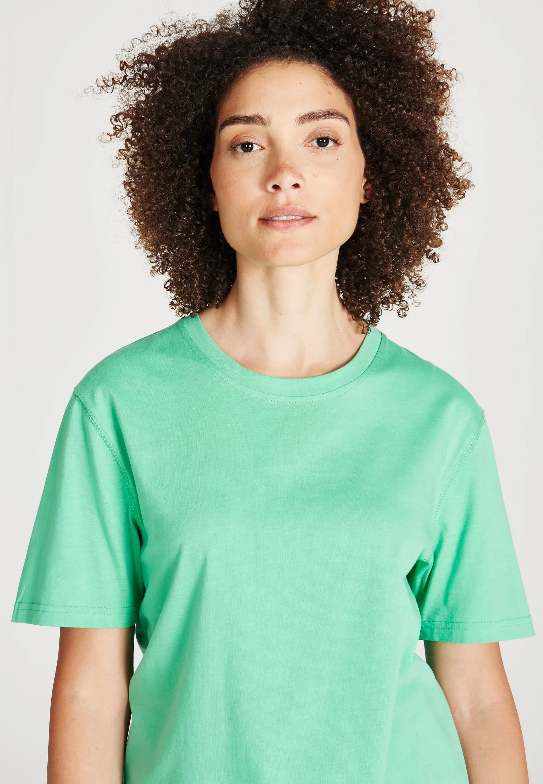 MIRA organic cotton T-shirt - Light Green Givn Berlin